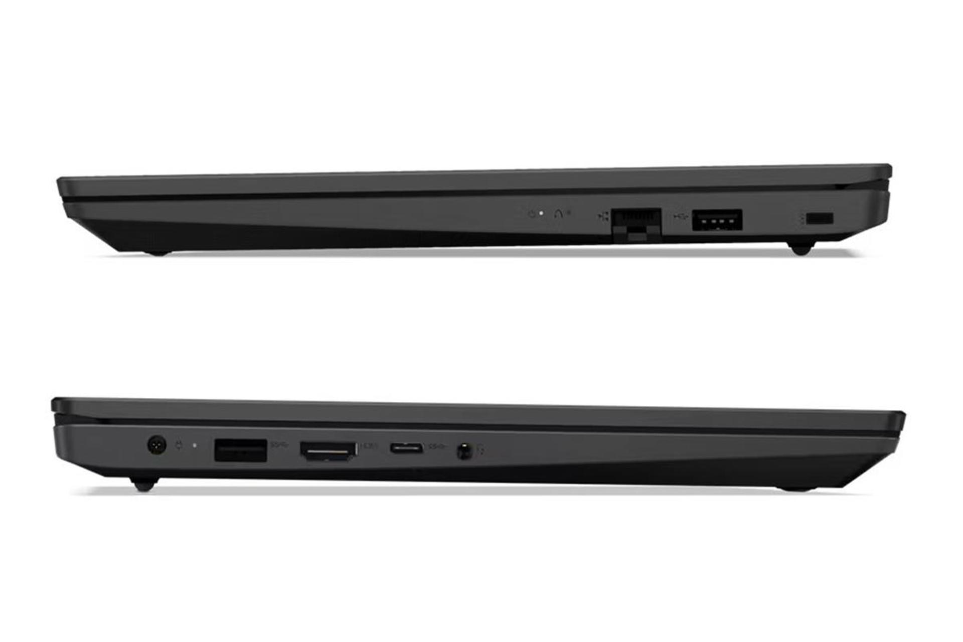 لپ تاپ لنوو Lenovo V14 G2 IJL نمای جانبی و درگاه ها