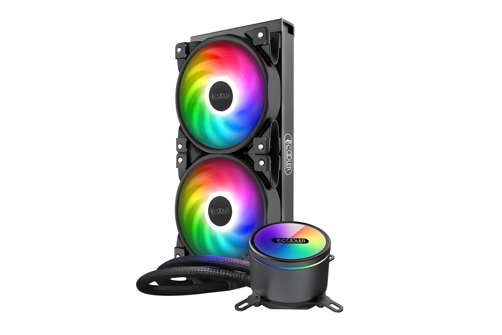 خنک کننده مایع پی سی کولر PCCOOLER GI-CX240 ARGB