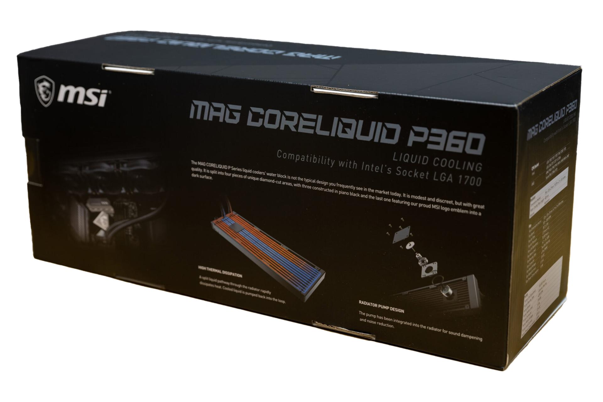 قیمت خنک کننده مایع پردازنده ام اس آی MAG CORELIQUID P360
