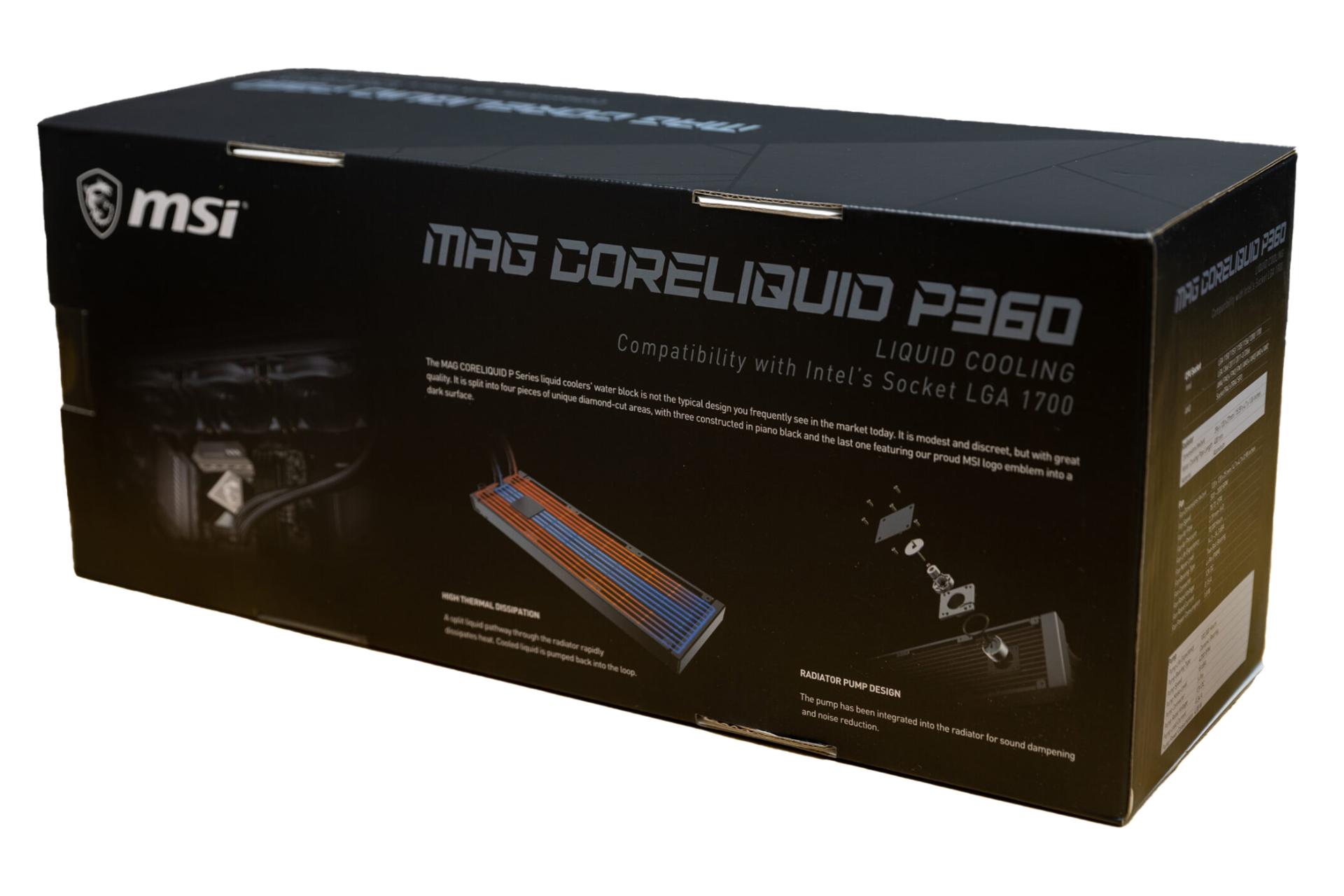 جعبه خنک کننده مایع ام اس آی MSI MAG CORELIQUID P360