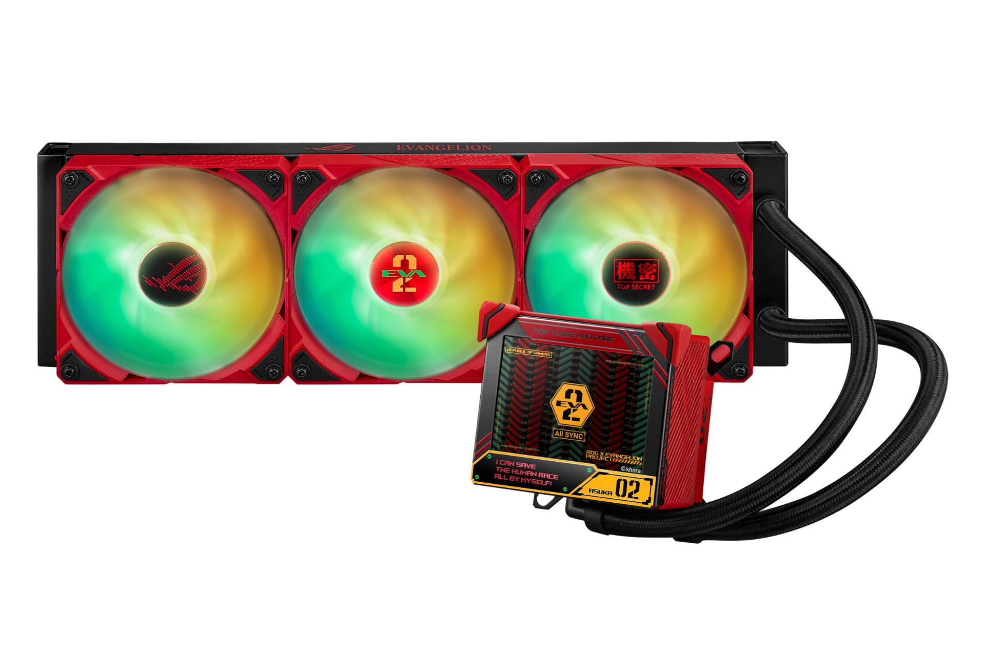 مرجع متخصصين ايران خنك كننده مايع ايسوس ASUS ROG RYUJIN III 360 ARGB EVA-02 EDITION