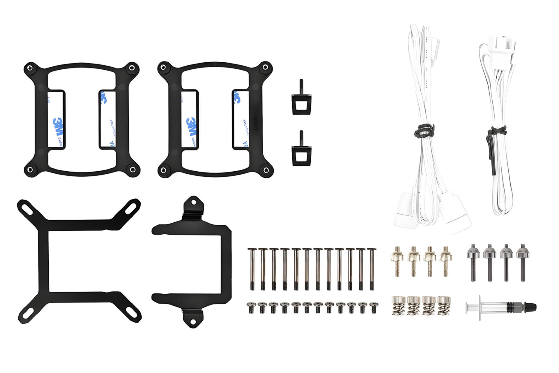 اقلام همراه خنک کننده مایع ترمالتیک Thermaltake TH420 ARGB Sync All-In-One Snow Edition