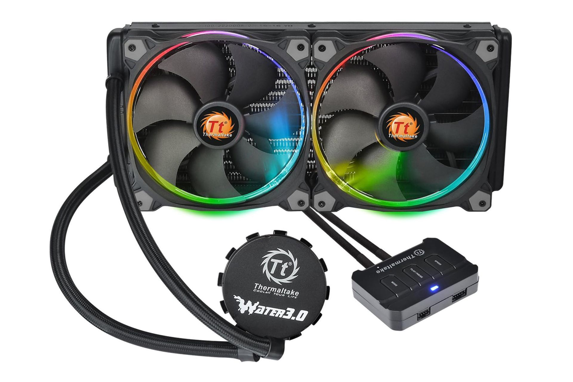 خنک کننده مایع ترمالتیک Thermaltake Water 3.0 Riing RGB 240