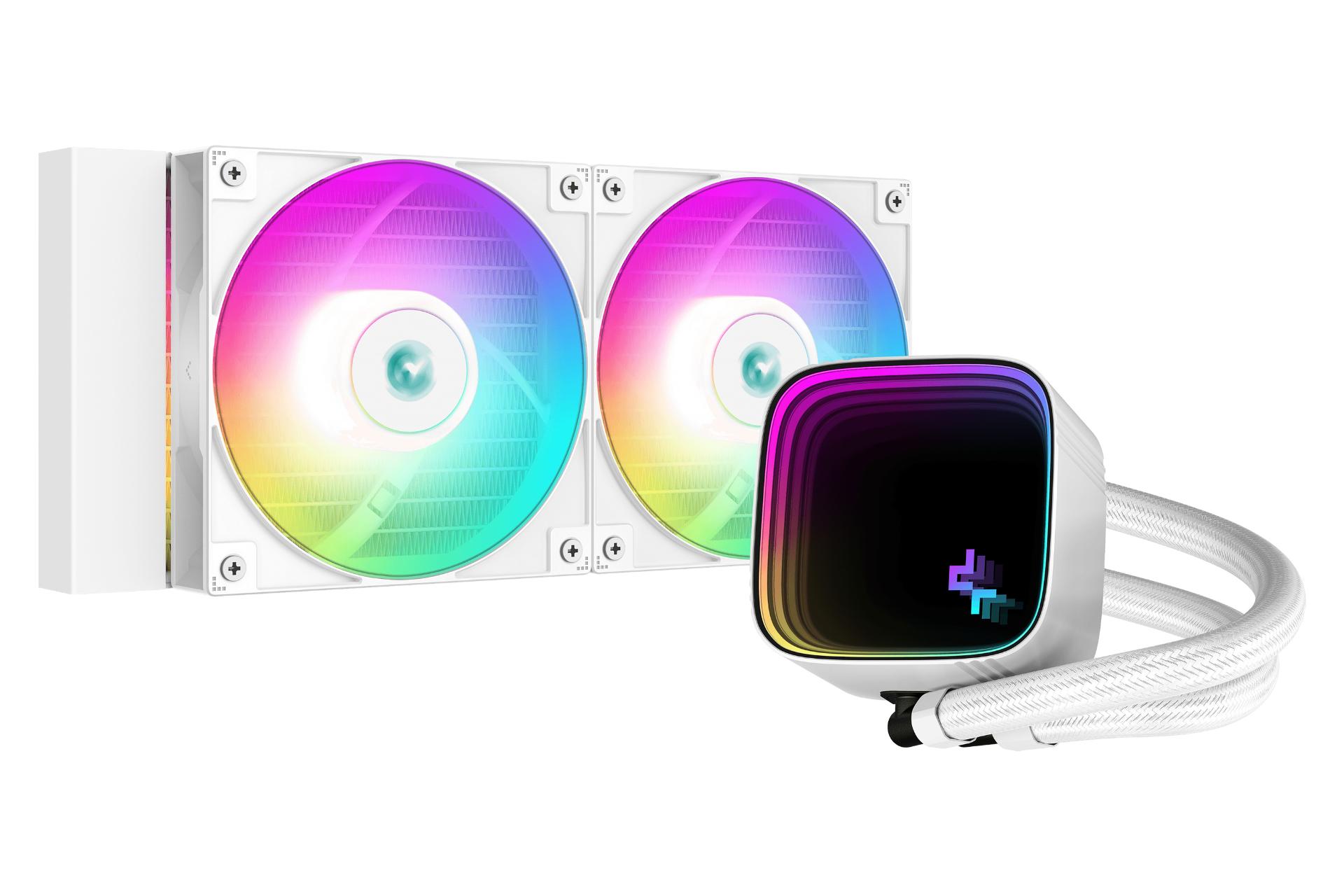 مرجع متخصصين ايران خنك كننده مايع ديپ كول DEEPCOOL LS520 SE WH