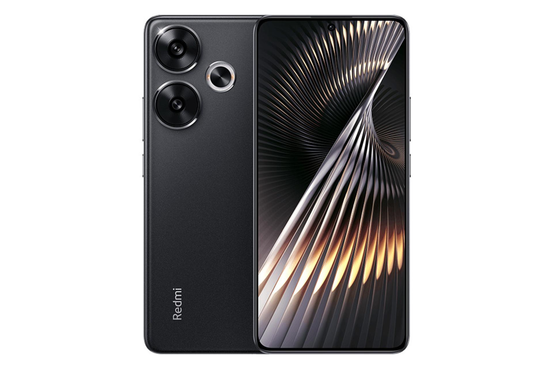 پنل جلو و پشت گوشی موبایل ردمی توربو 3 شیائومی مشکی / Xiaomi Redmi Turbo 3