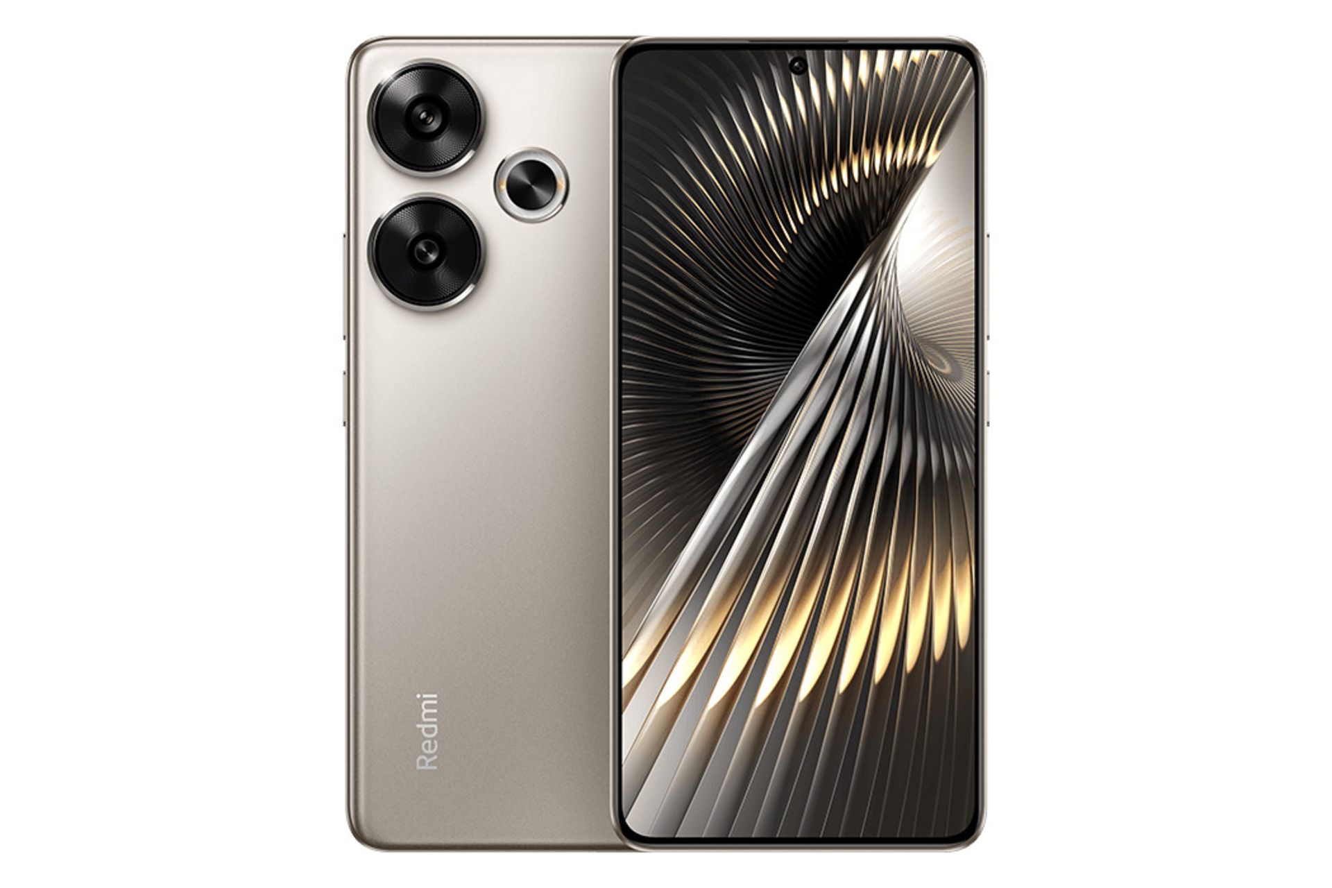 پنل جلو و پشت گوشی موبایل ردمی توربو 3 شیائومی تیتانیوم / Xiaomi Redmi Turbo 3