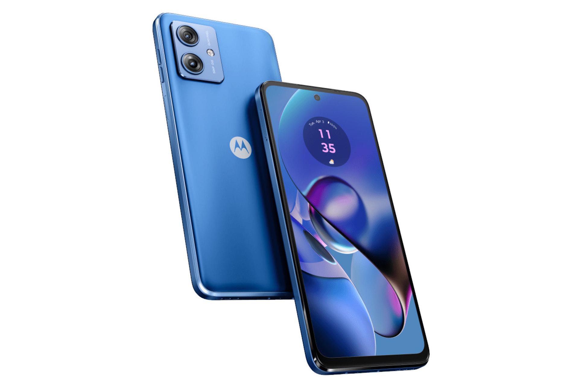 گوشی موبایل موتو G64 موتورولا آبی / Motorola Moto G64