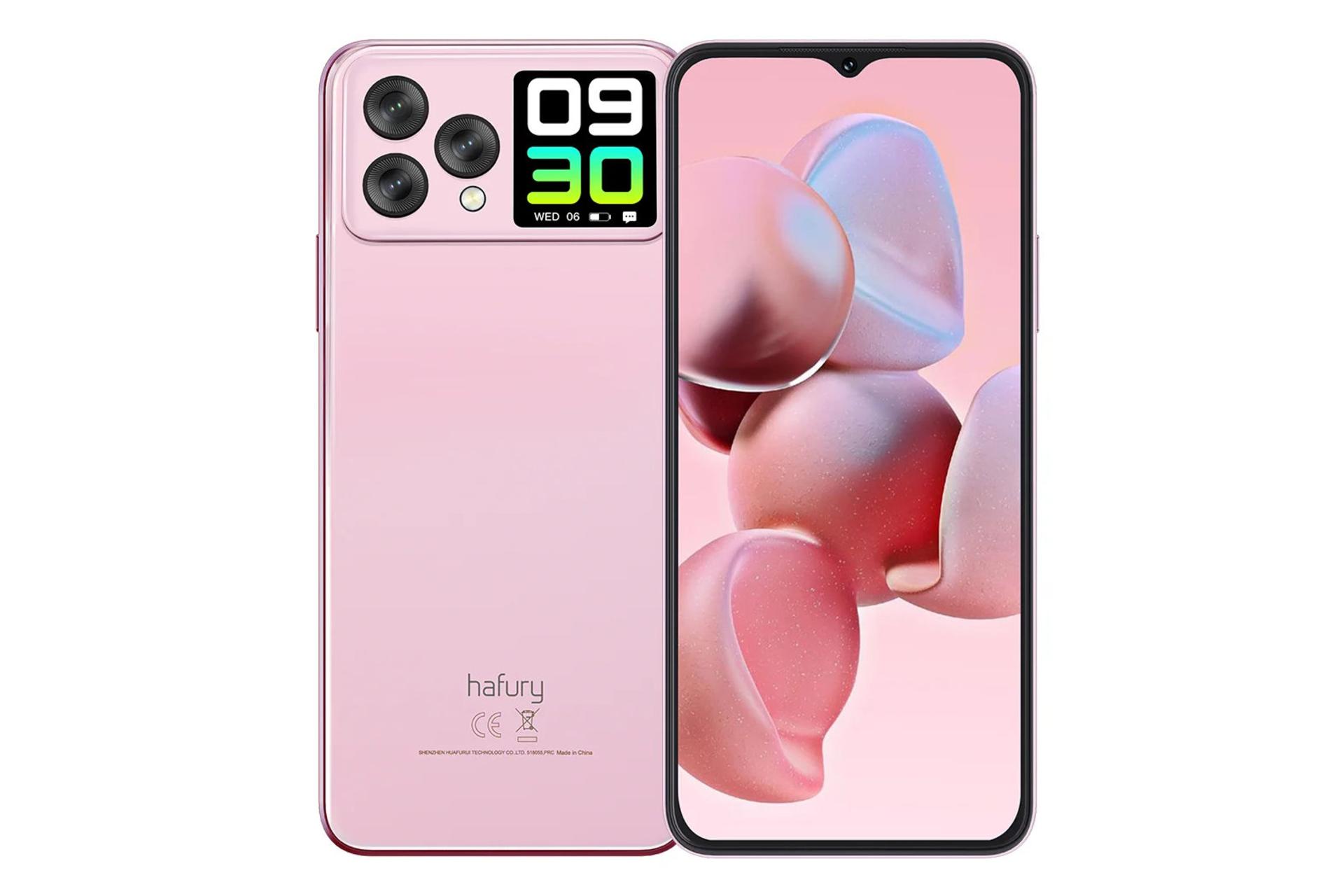 پنل جلو و پشت گوشی موبایل کوبوت Cubot Hafury V1 صورتی