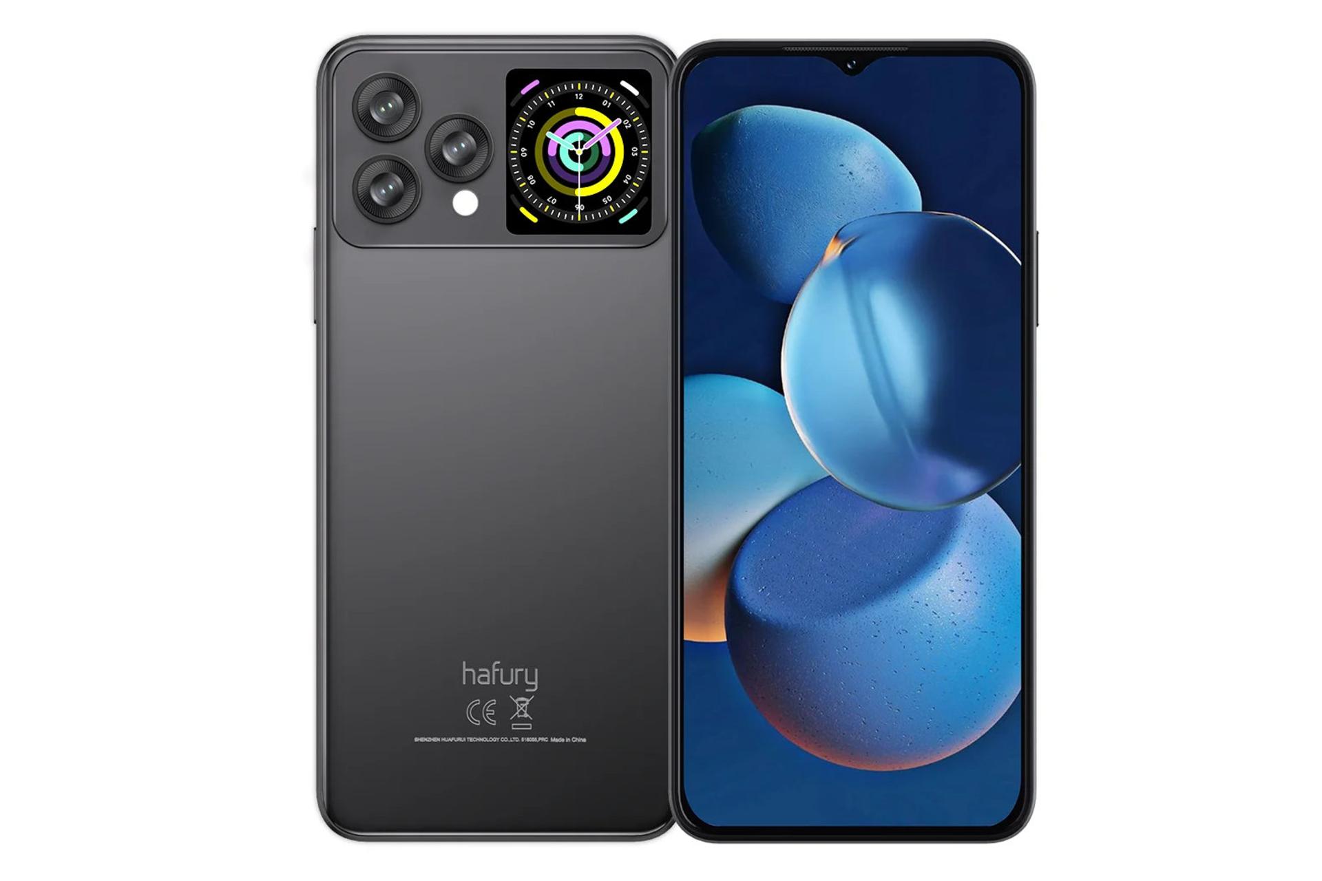 پنل جلو و پشت گوشی موبایل کوبوت Cubot Hafury V1 مشکی