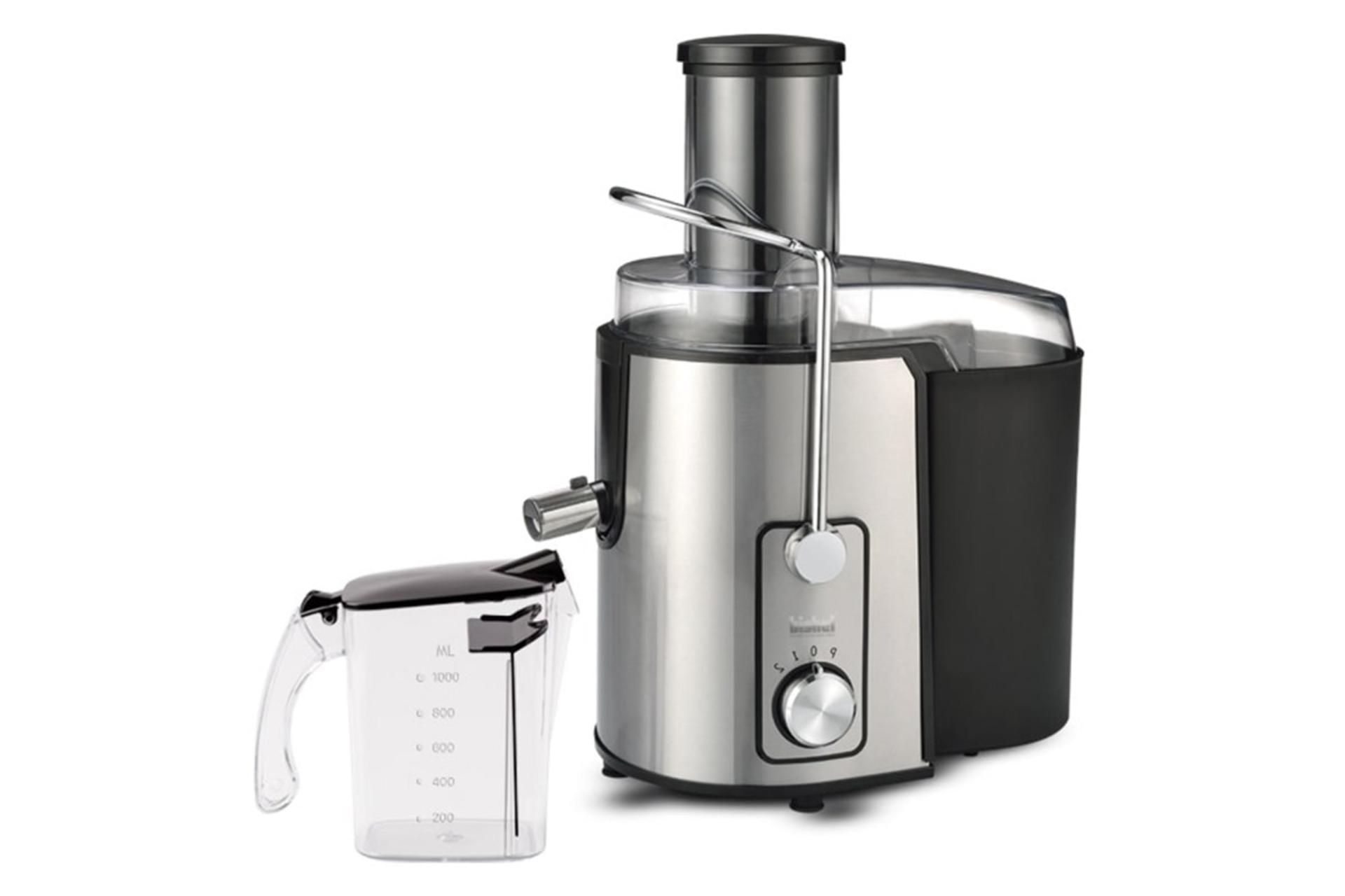 نمای جلوی آبمیوه گیری بیشل BL-CJ-007 رنگ مشکی به همراه پارچ