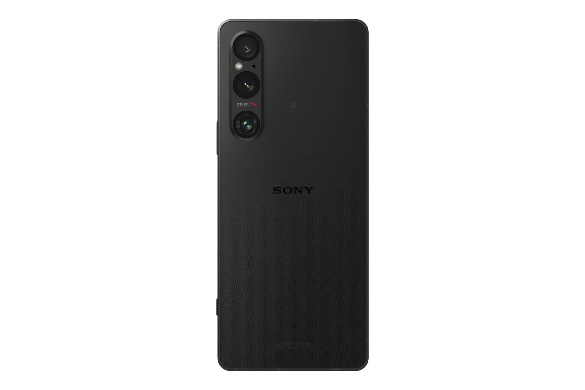 نمای پنل پشت گوشی اکسپریا 1 مارک 5 سونی / Sony Xperia 1 V با نمایش لوگو و دوربین پنل پشت رنگ مشکی