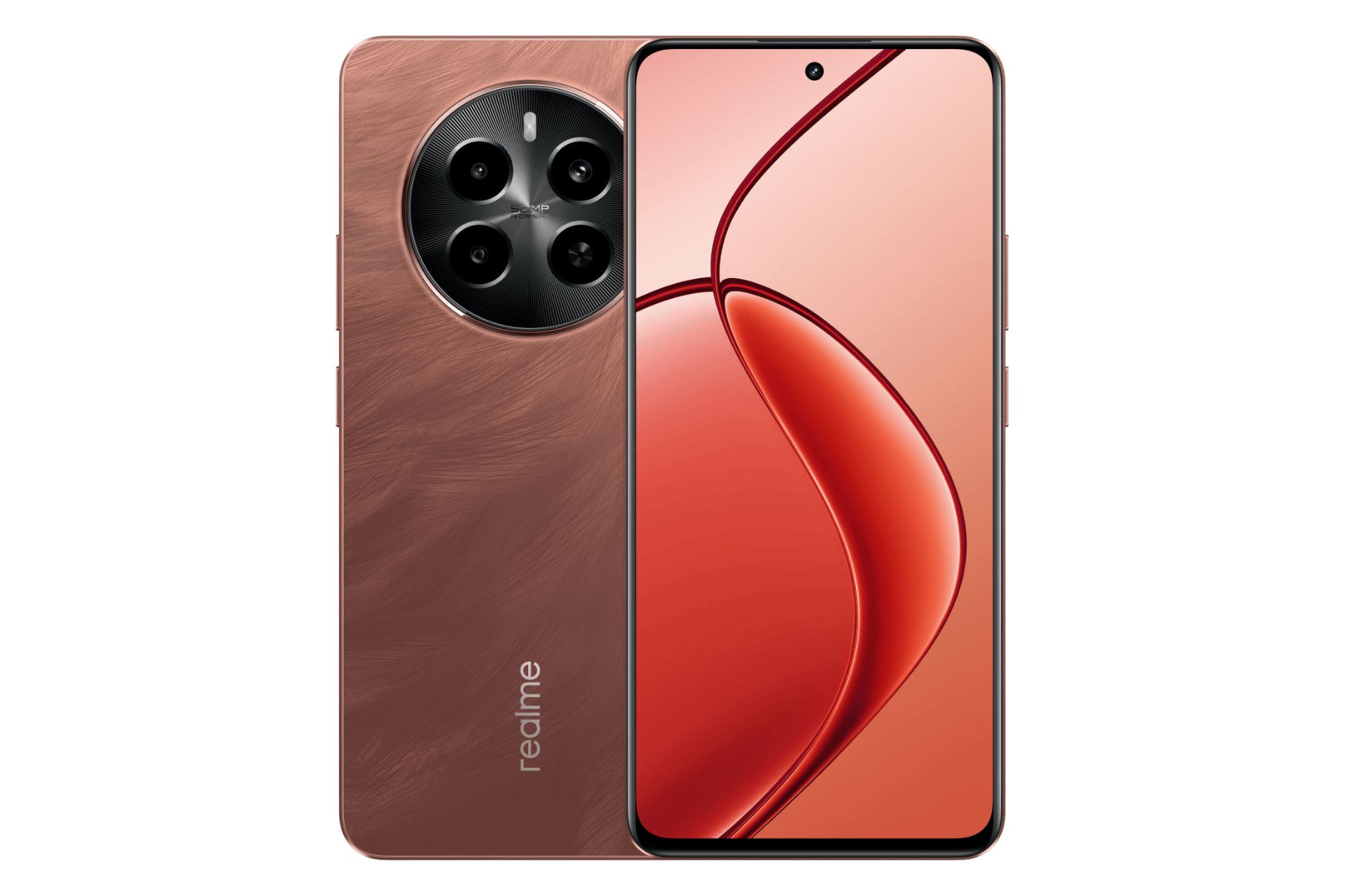 پنل جلو و پشت گوشی موبایل ریلمی Realme P1 قرمز