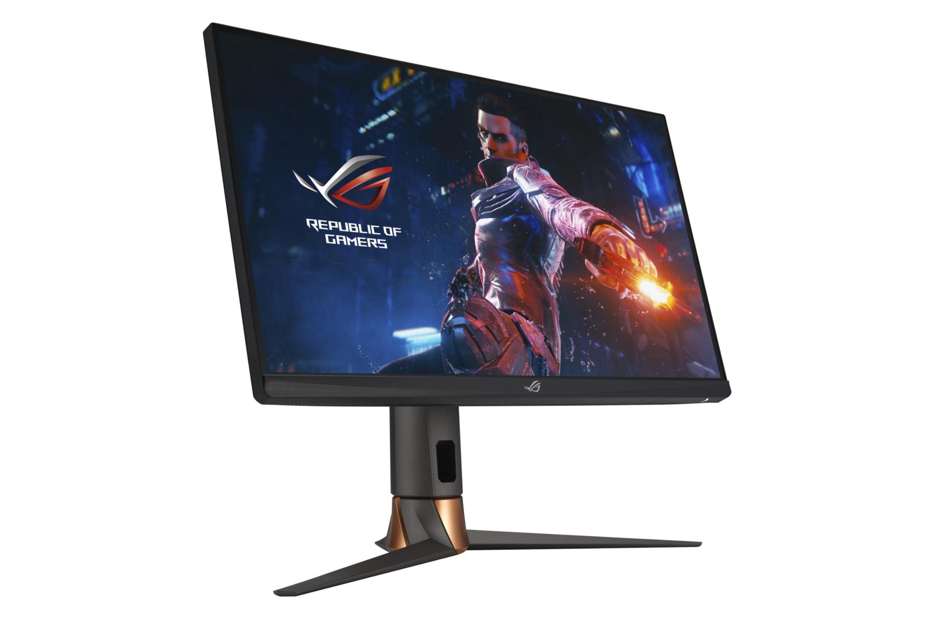 ابعاد و اندازه مانیتور ایسوس 27 اینچ مدل ROG Swift PG279QM