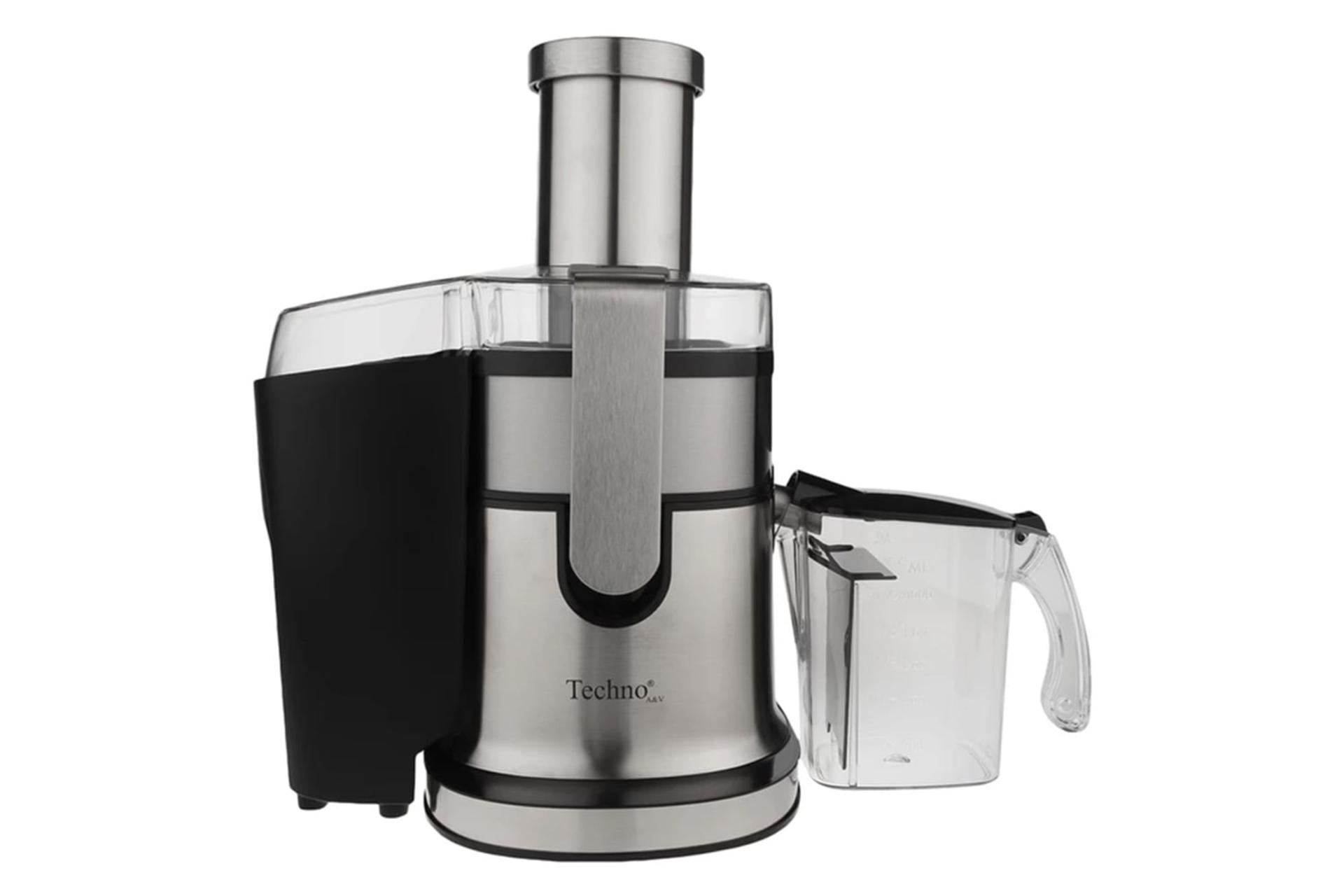 نمای جلوی آبمیوه گیری تکنو TE-314 به همراه پارچ