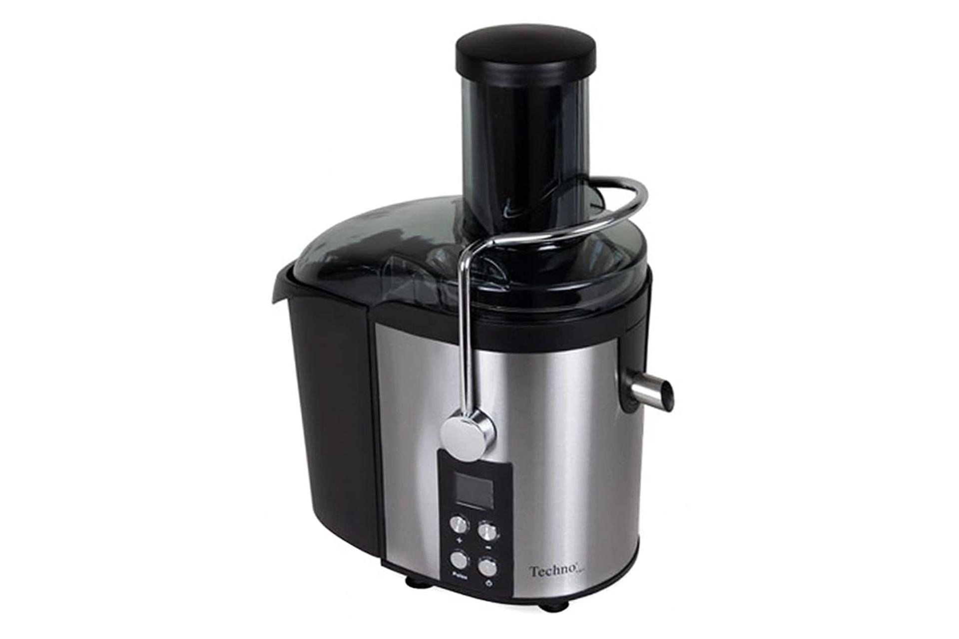 نمای سمت راست آبمیوه گیری تکنو TE-219 رنگ مشکی