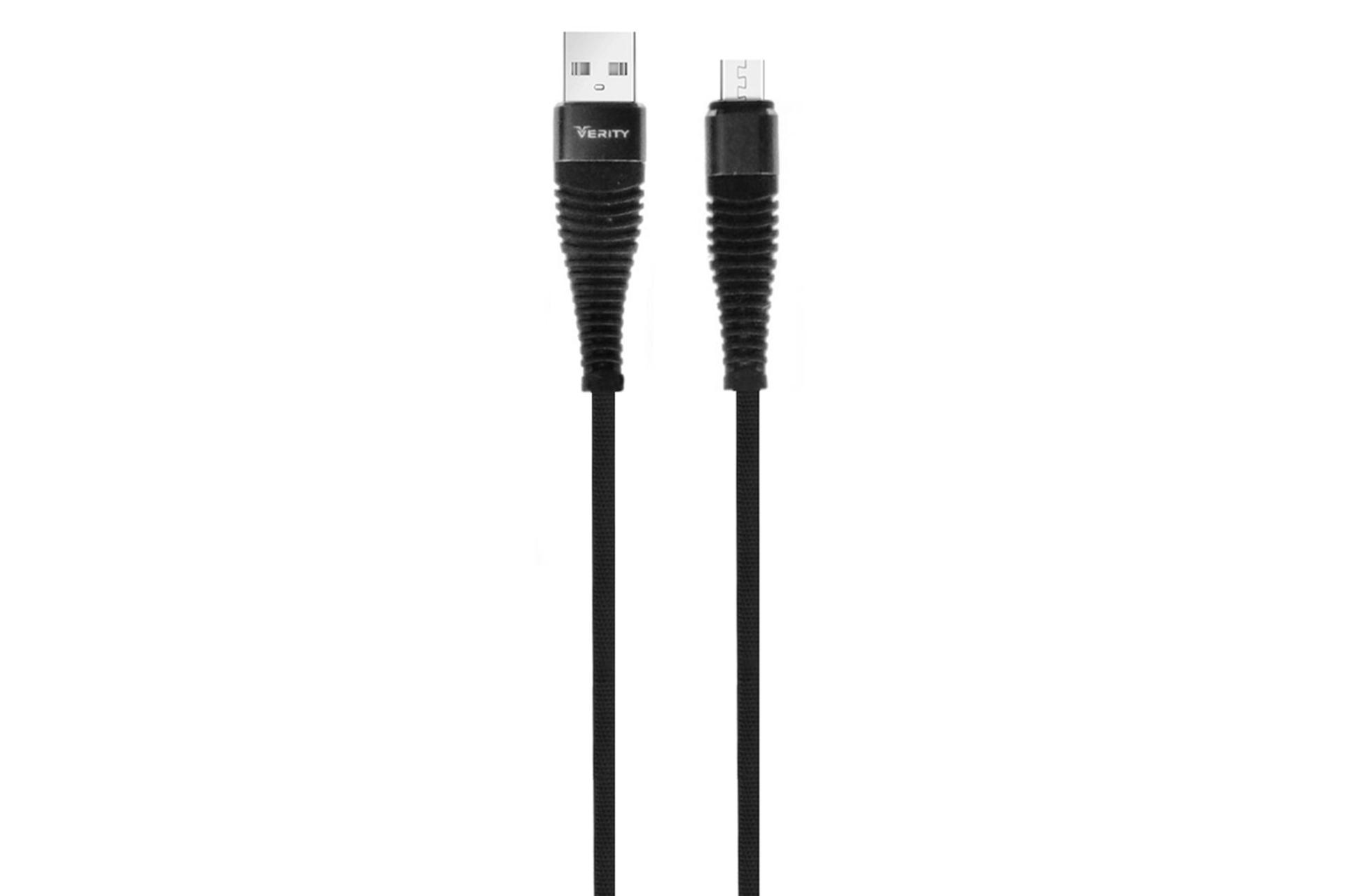 کابل شارژ USB وریتی Type-A به Micro-USB مدل CB3135B-A با طول 1 متر