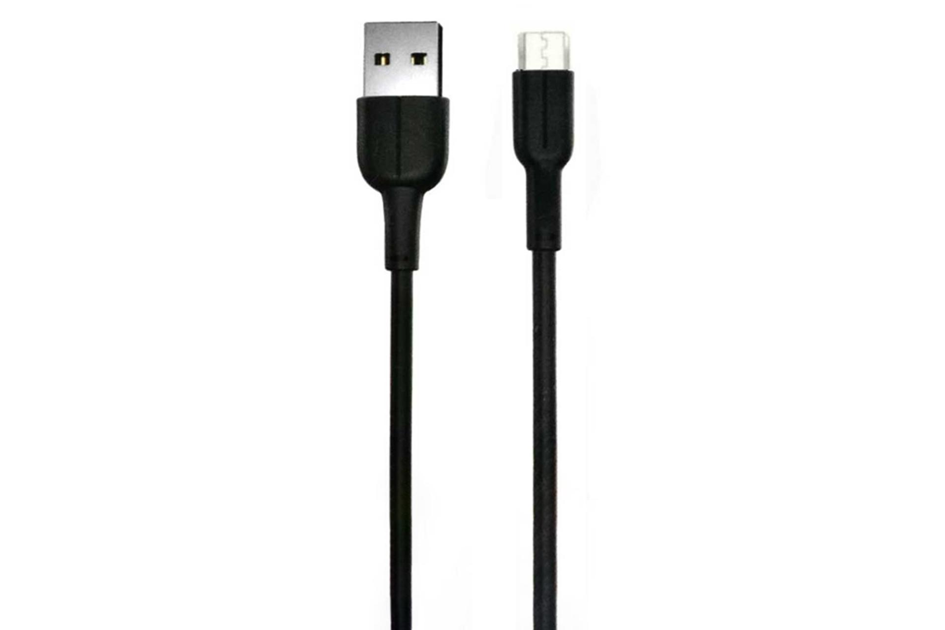 کابل شارژ USB وریتی Type-A به Micro-USB مدل CB3140B-A با طول 1 متر