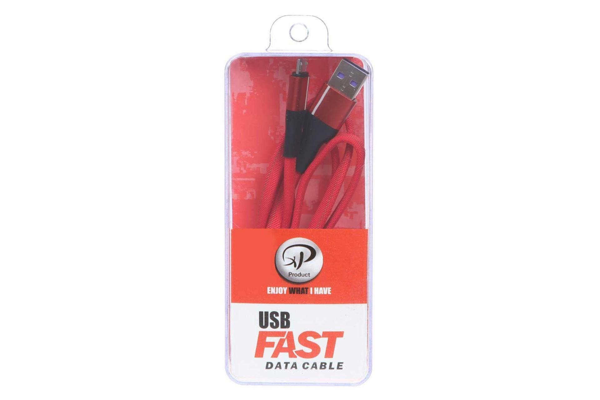 جعبه کابل شارژ USB ایکس پی پروداکت Type-A به Micro-USB مدل XP-C211 با طول 1 متر