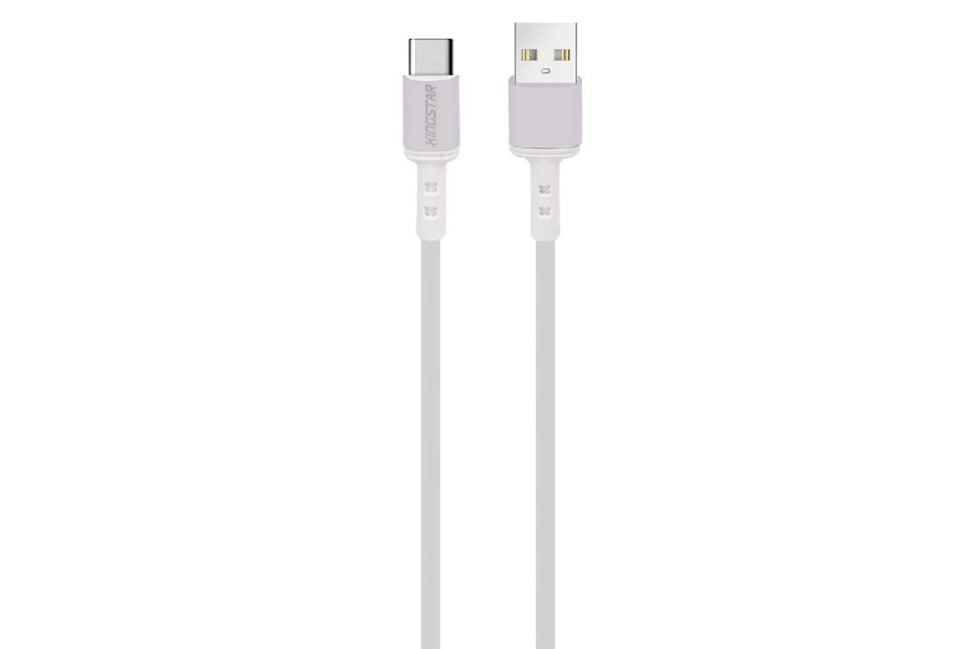 کابل شارژ USB کینگ استار Type-A به Type-C مدل K72 C با طول 1.2 متر