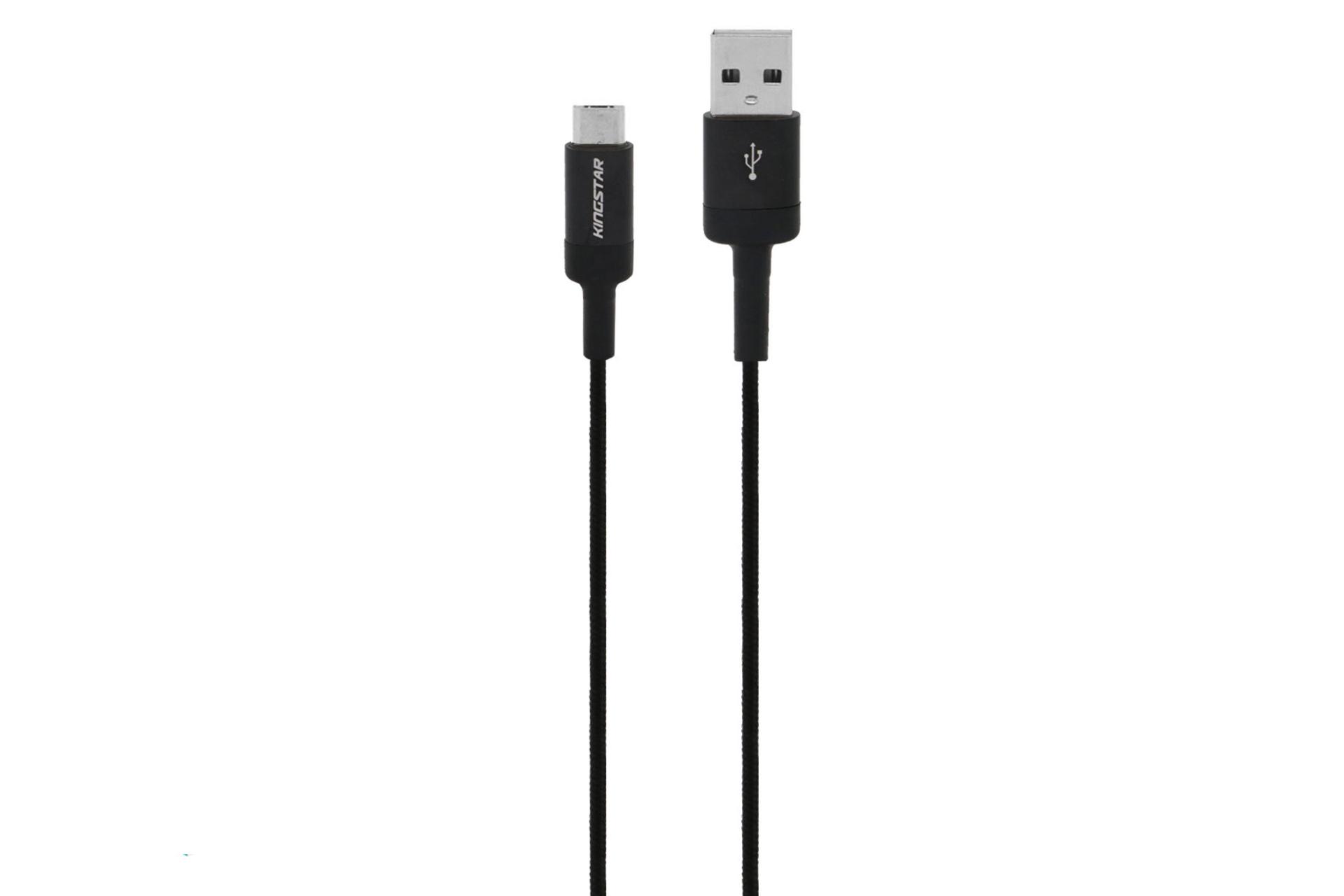 کابل شارژ USB کینگ استار Type-A به Type-C مدل K48 C با طول 1.2 متر