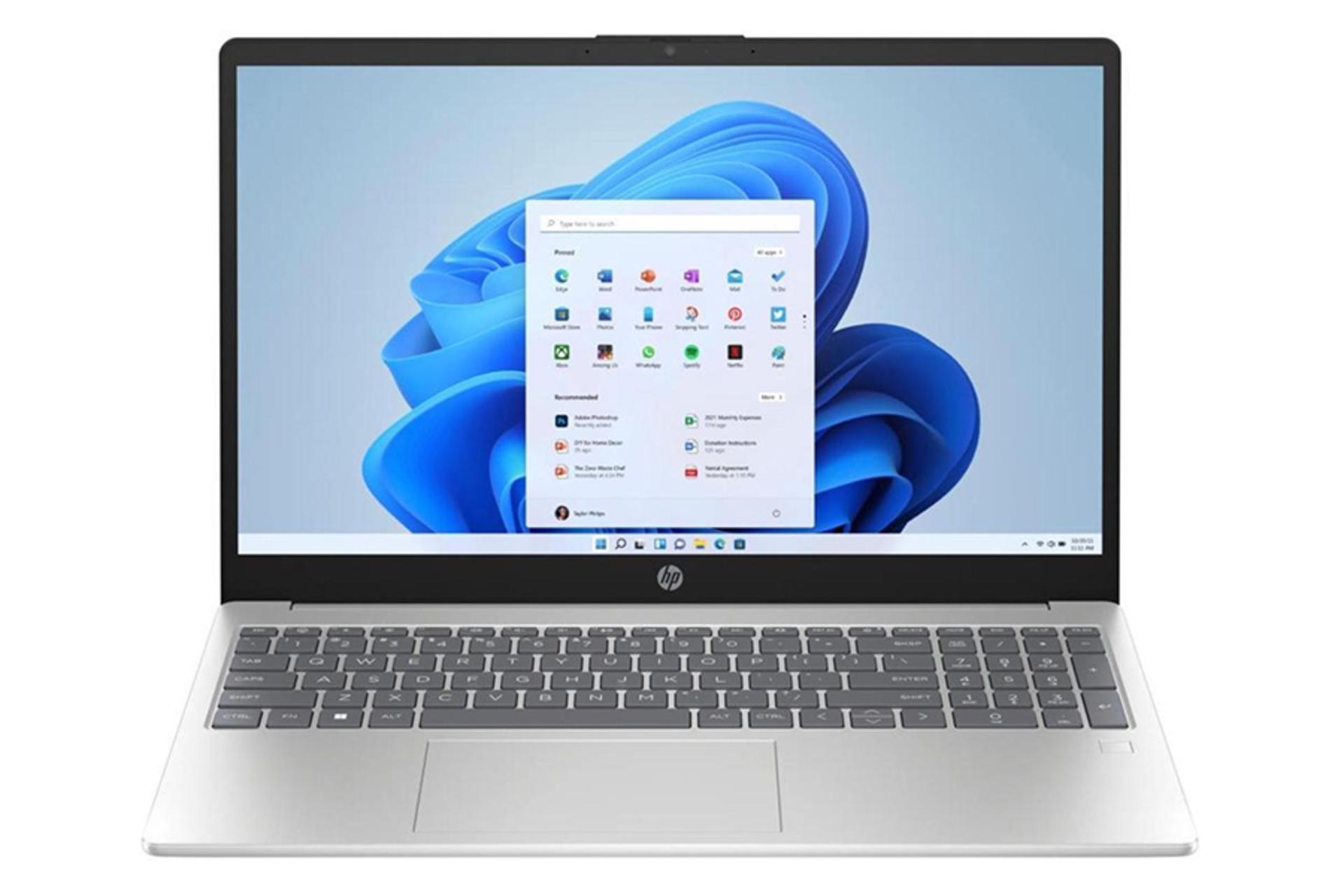 لپ تاپ اچ پی HP 15-fd0018ca نمای جلو