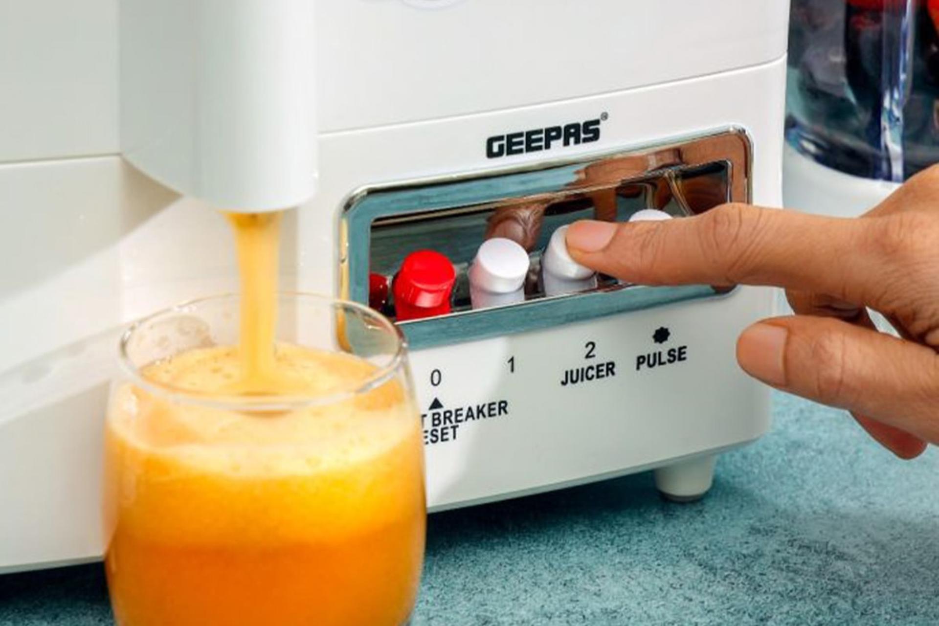 تنظیمات سرعت آبمیوه گیری 4 کاره جی پاس GSB6147N