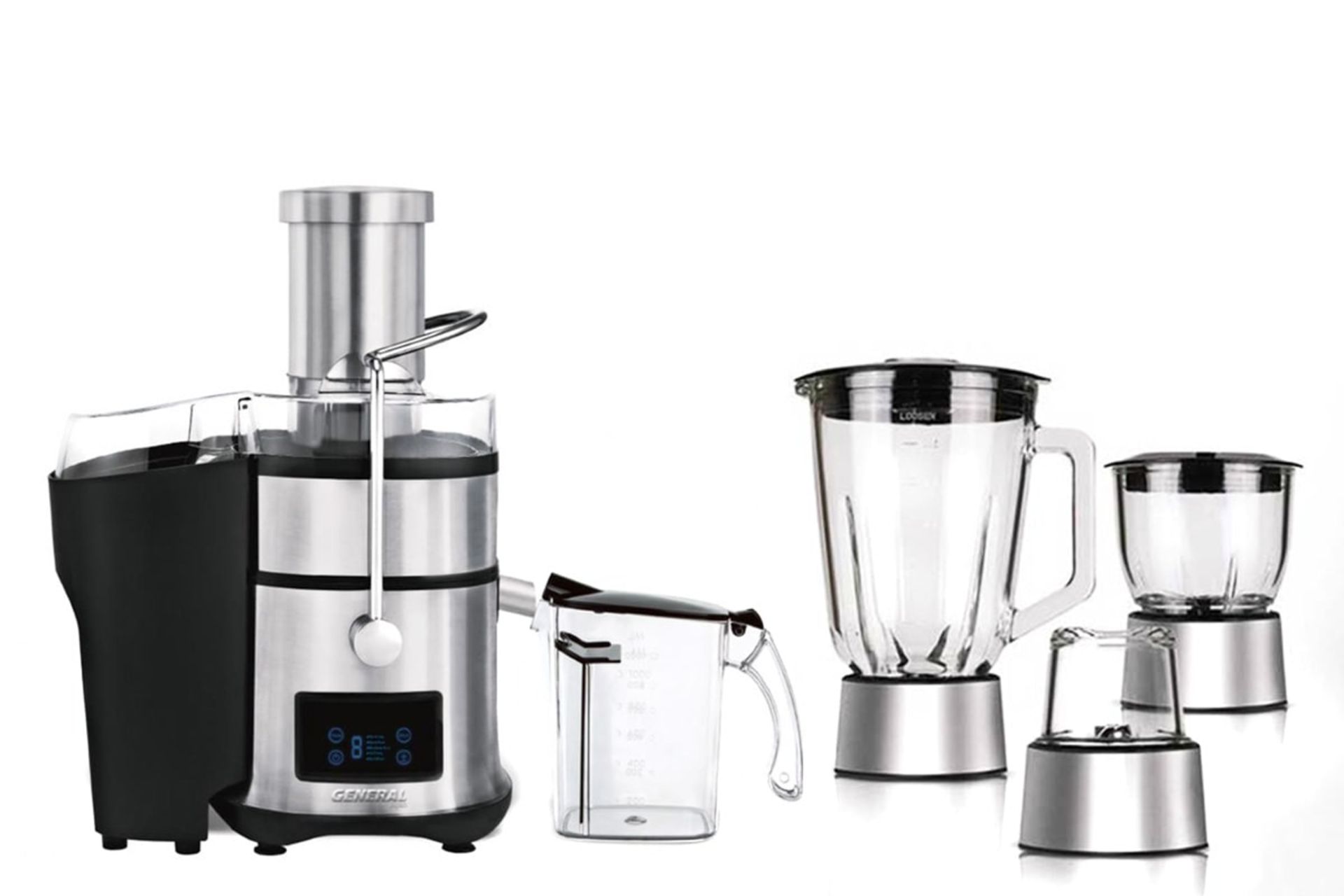 نمای جلوی آبمیوه گیری 4 کاره جنرال پلاس GE-9844