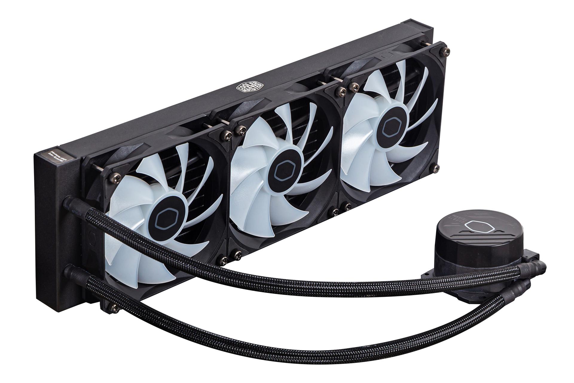 خنک کننده مایع کولر مستر Cooler Master MASTERLIQUID 360L CORE ARGB در حالت خاموش