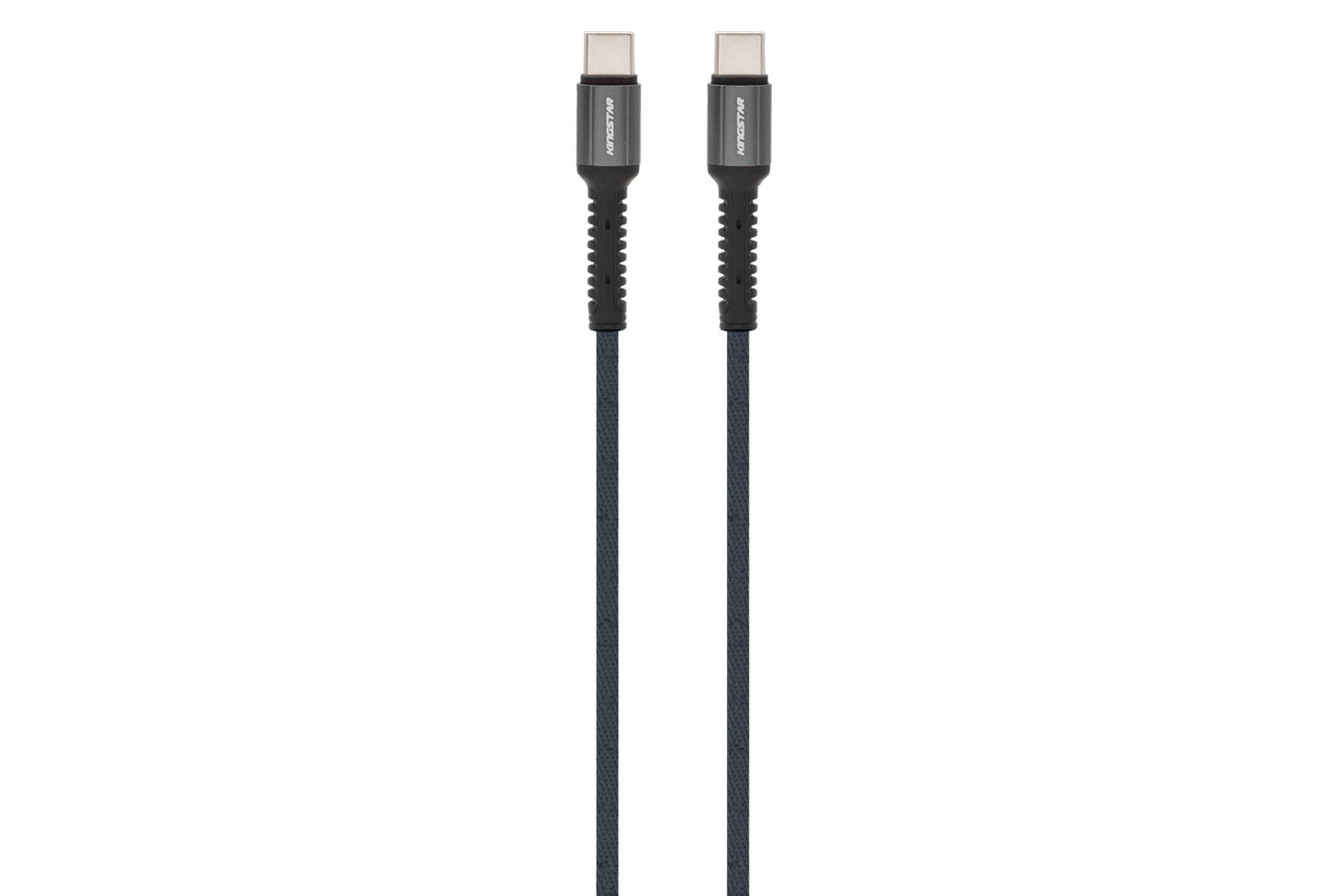 کابل شارژ USB کینگ استار Type-C به Type-C مدل K39 PD با طول 1 متر
