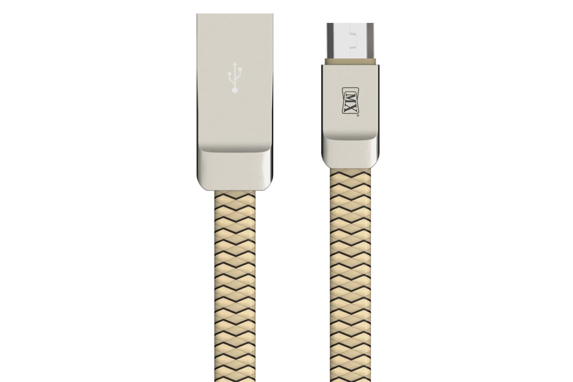 کابل شارژ USB الدینیو Type-A به Micro-USB مدل Zinc Alloy با طول 1 متر