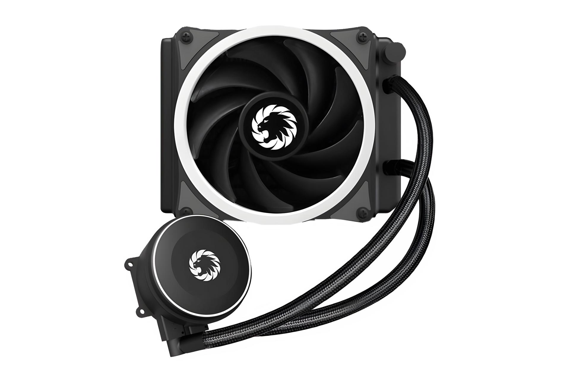 خنک کننده مایع گیم مکس GAMEMAX ICEBURG 120 Rainbow در حالت خاموش