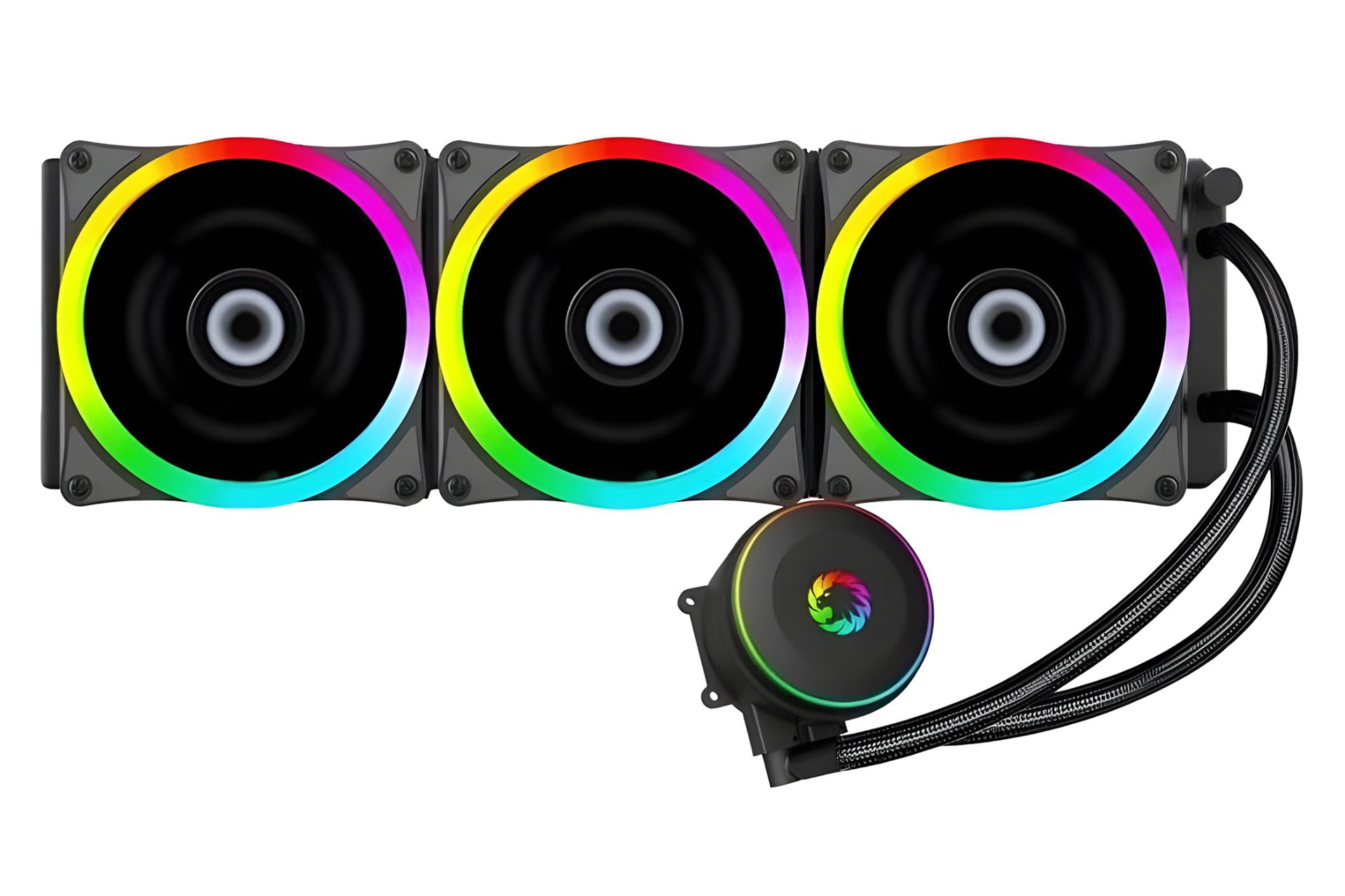 خنک کننده مایع گیم مکس GAMEMAX ICEBURG 360 Rainbow