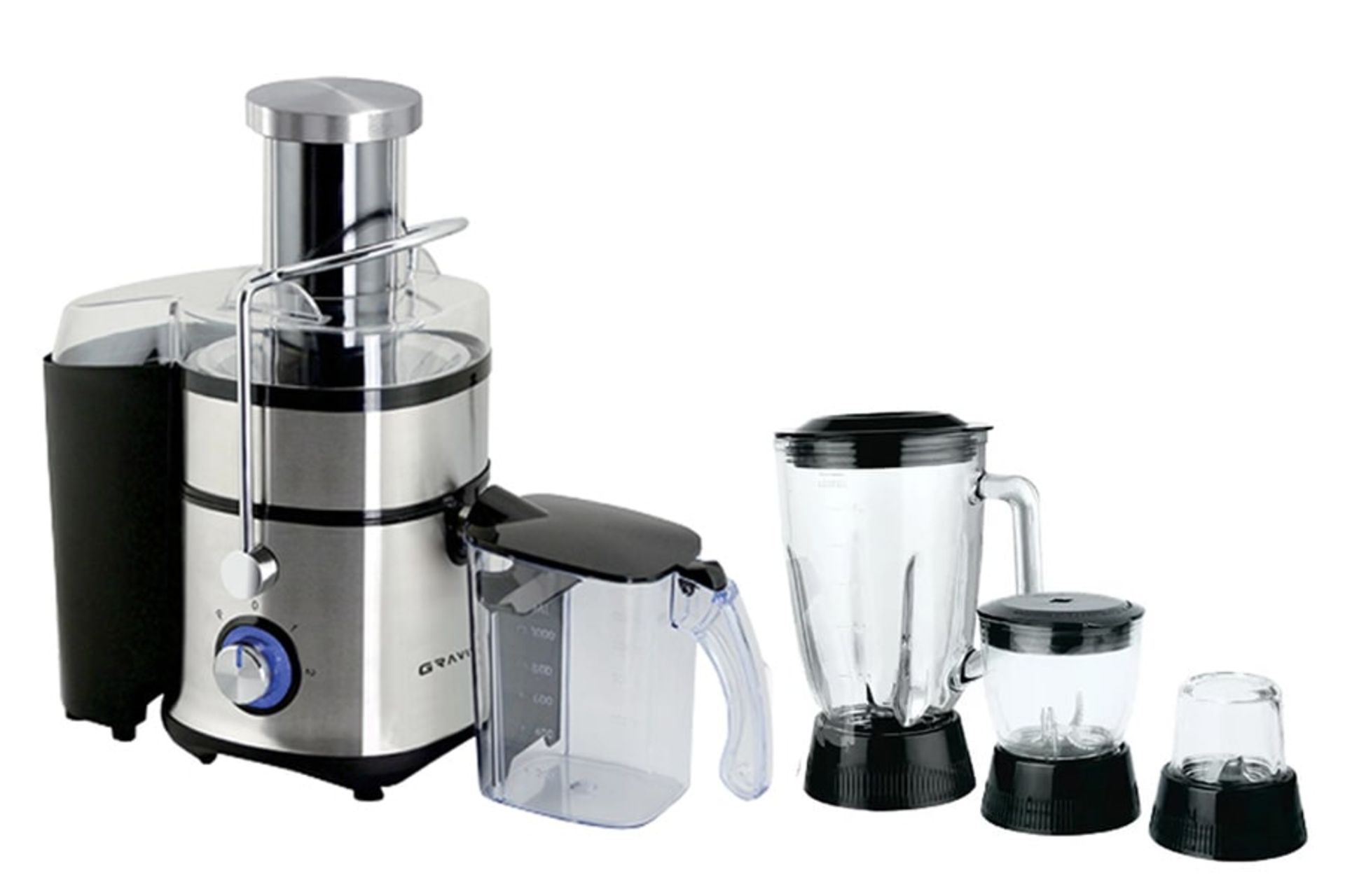 نمای جلوی آبمیوه گیری 4 کاره گرویتی GJ420