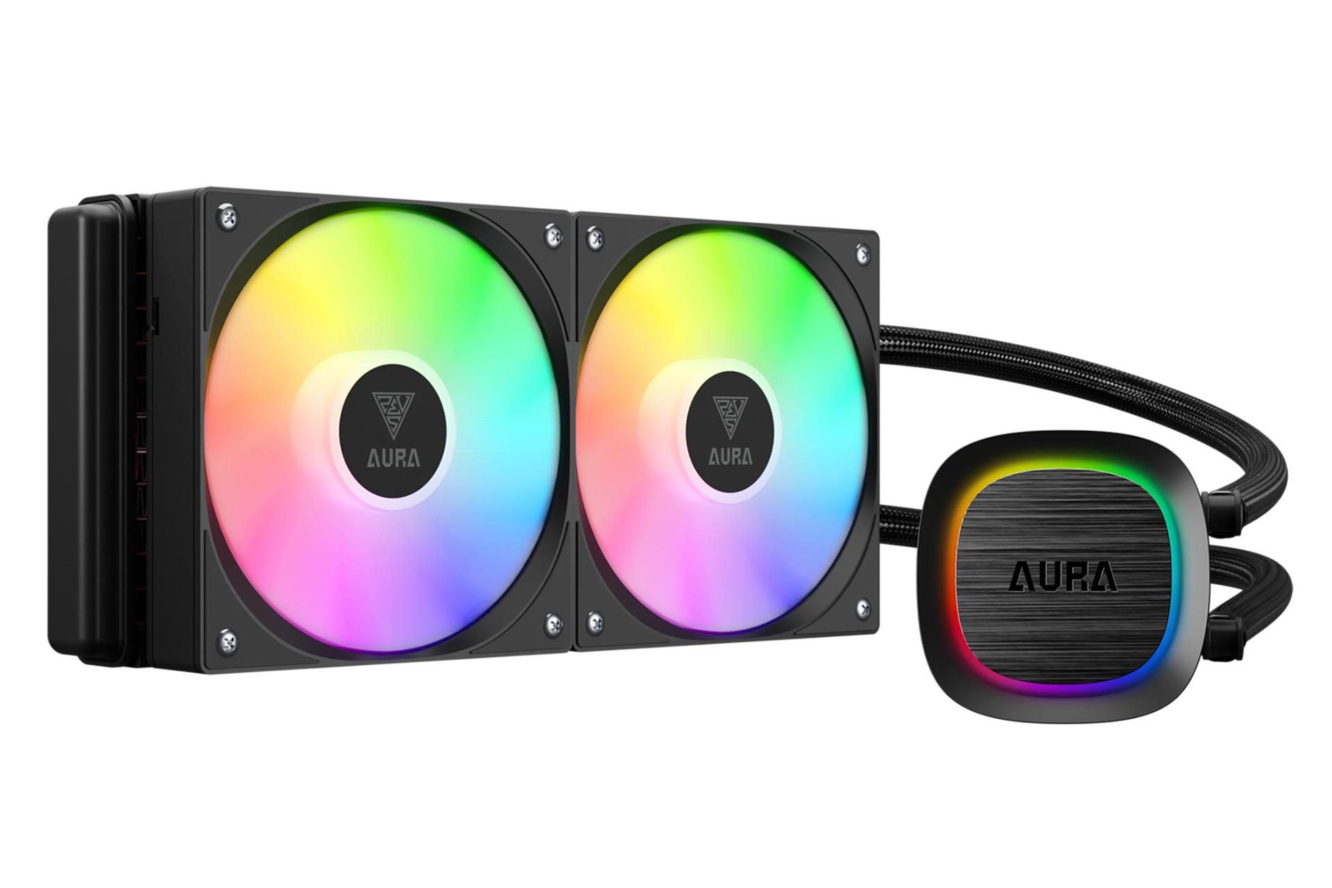 مرجع متخصصين ايران خنك كننده مايع گيم دياس GAMDIAS AURA GL240 V2