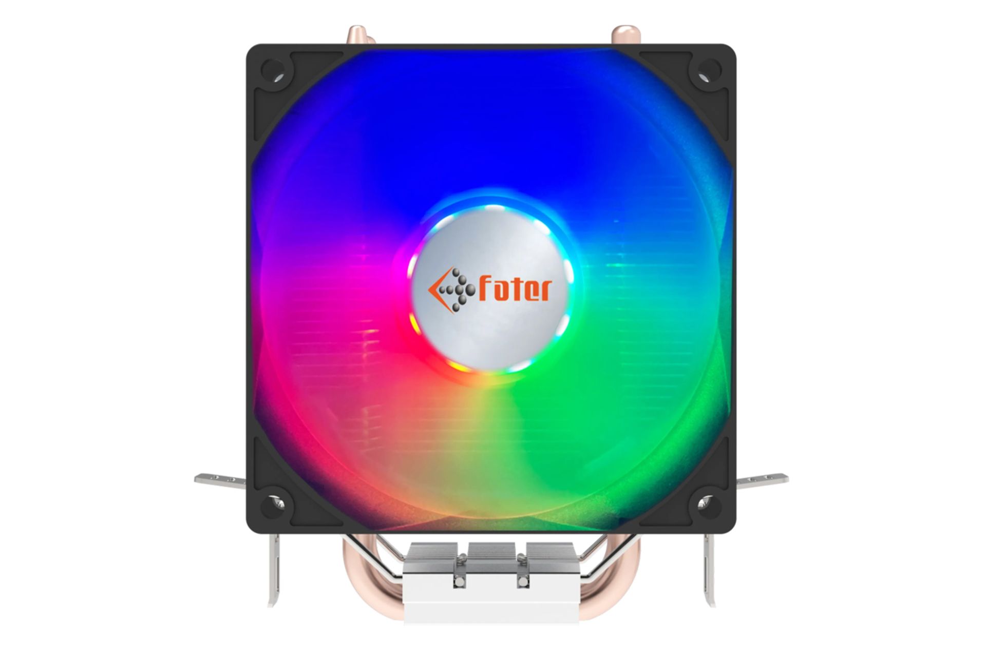 نمای جلو و نورپردازی خنک کننده پردازنده فاطر FC-F16