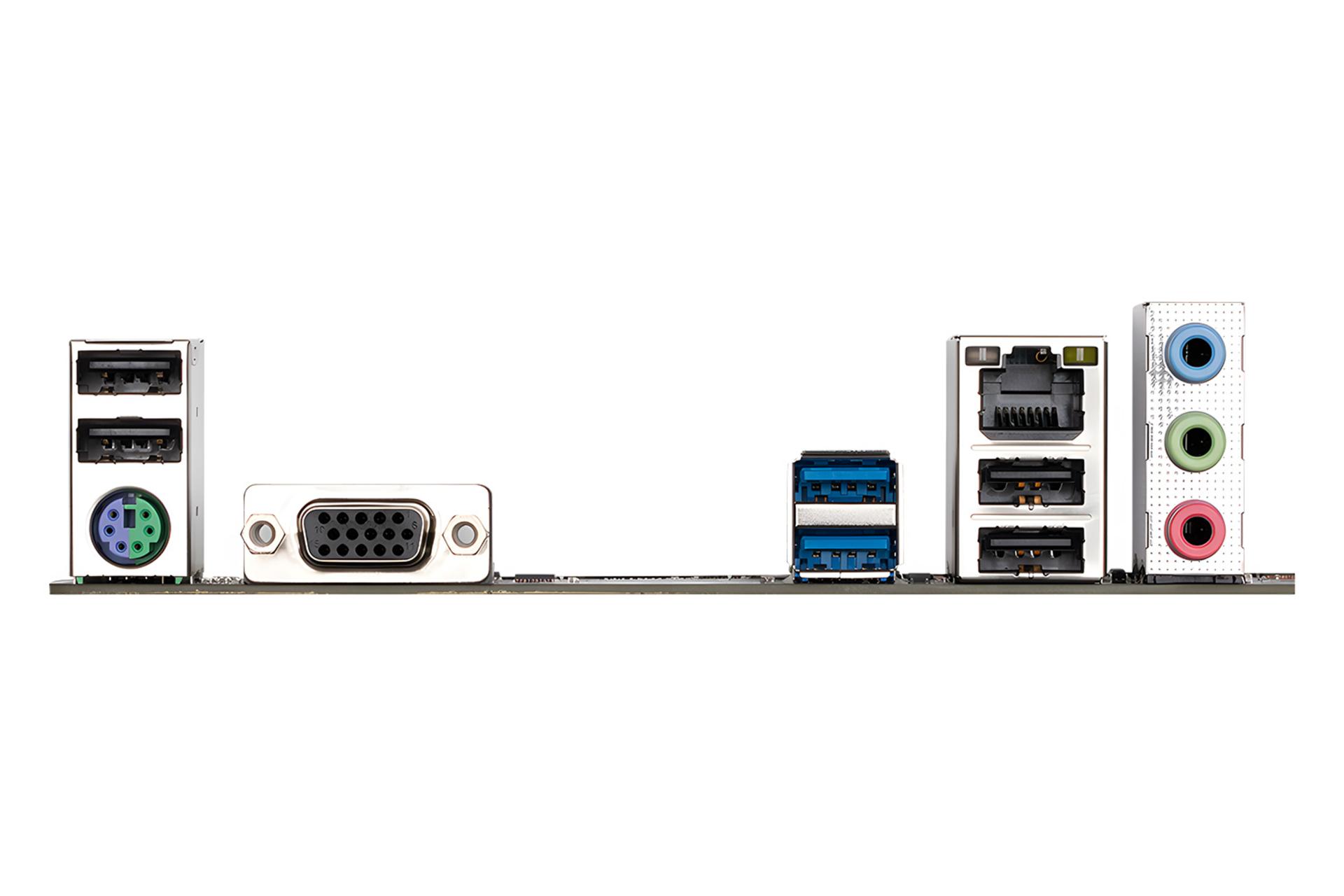 درگاه های  مادربرد گیگابایت GIGABYTE H510M S2 V2 (rev. 1.0)