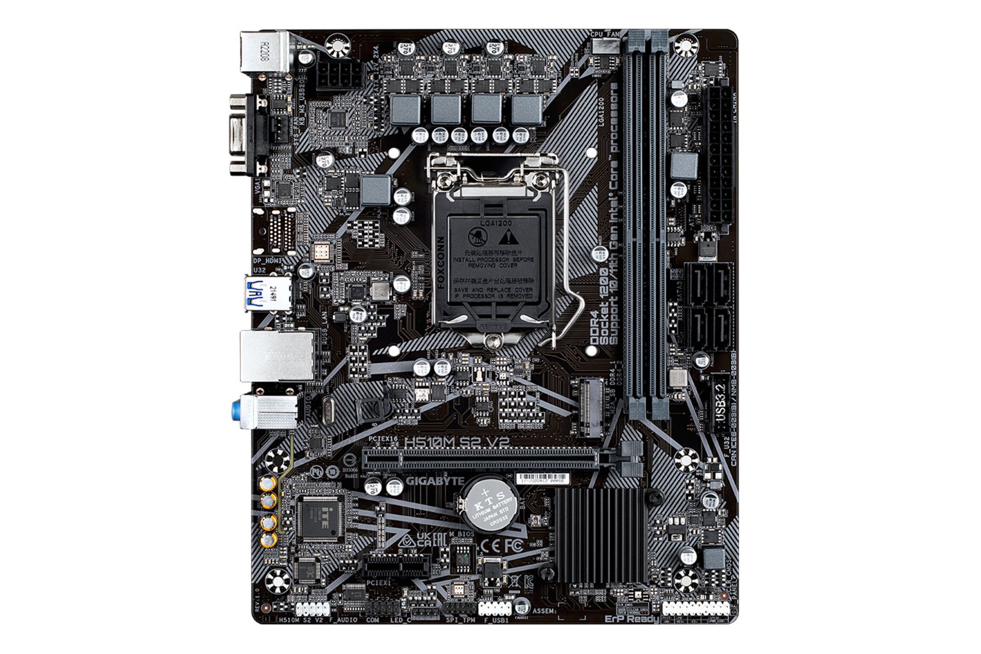 مادربرد گیگابایت GIGABYTE H510M S2 V2 (rev. 1.0)