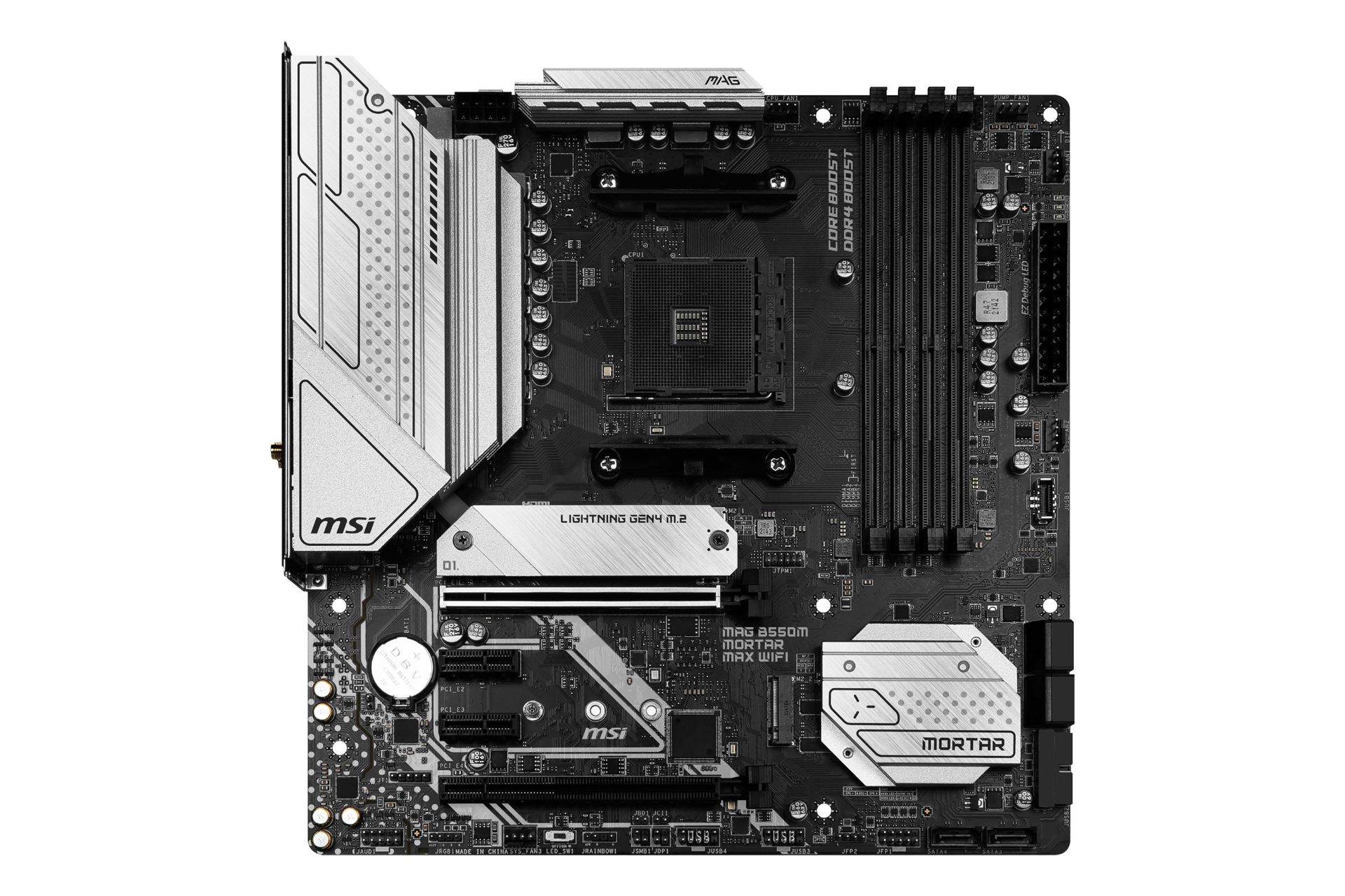 مادربرد ام اس آی MSI MAG B550M MORTAR MAX WIFI
