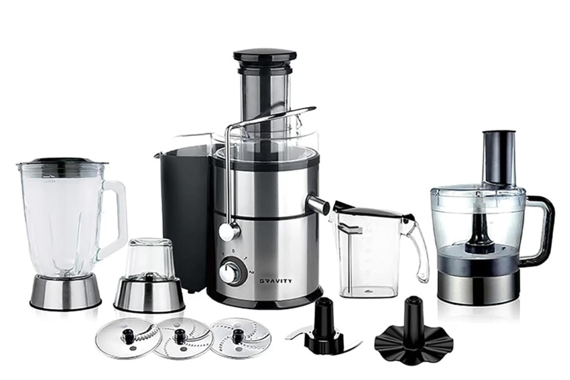 نمای جلوی آبمیوه گیری 4 کاره گرویتی GJ920