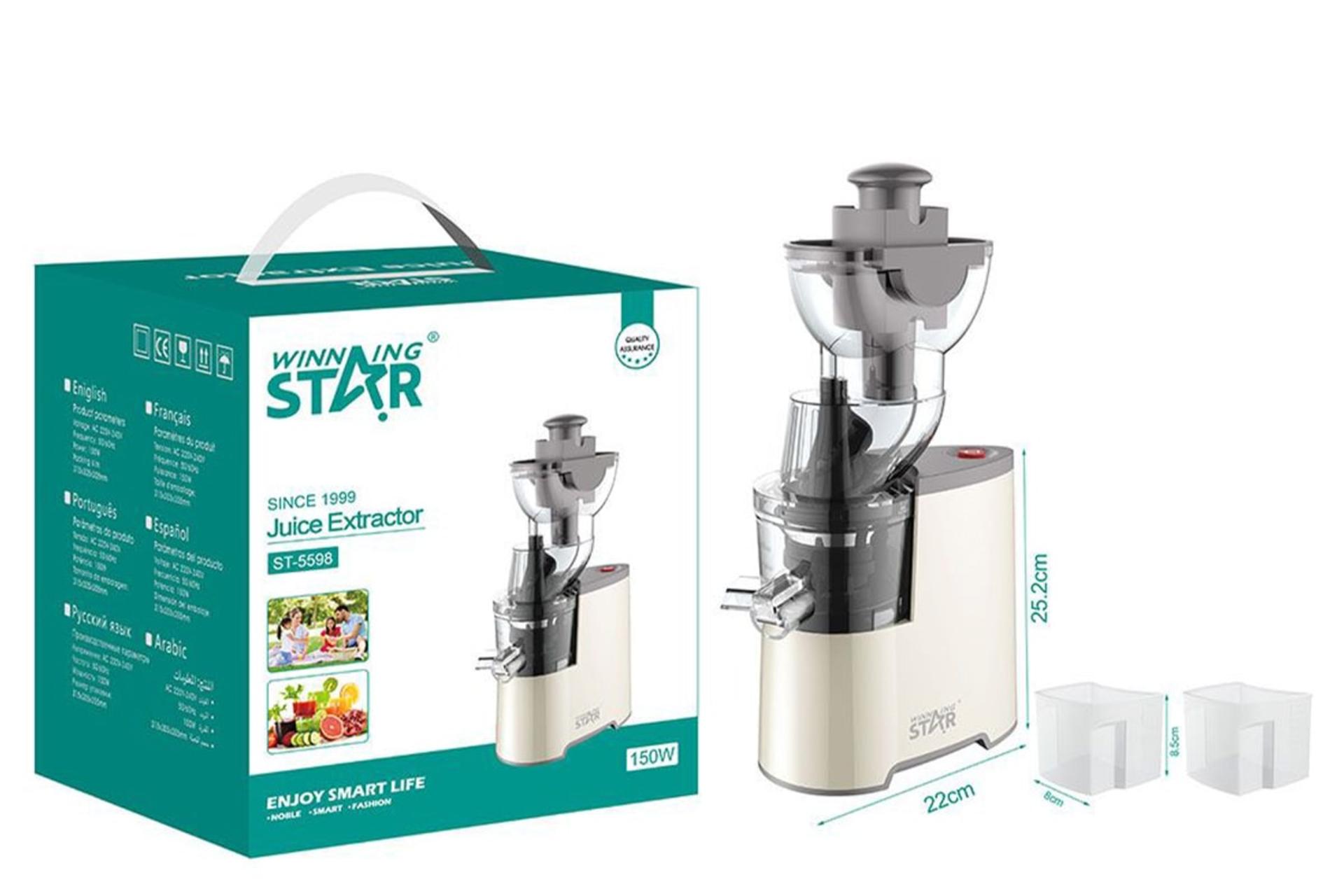 کارتن و ابعاد آبمیوه گیری وینینگ استار ST-5598