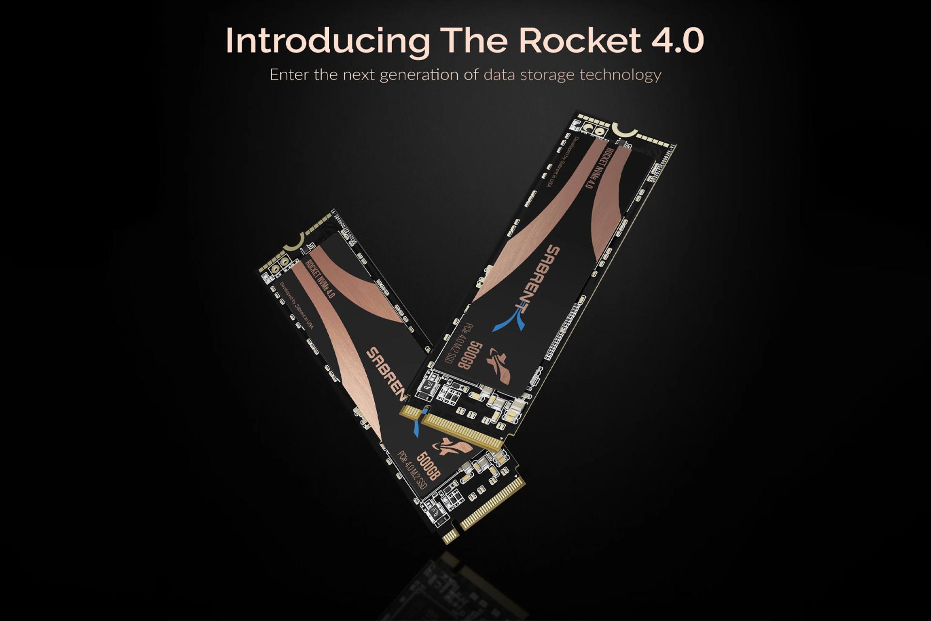 اس اس دی سابرنت Rocket NVMe M.2 ظرفیت 500 گیگابایت