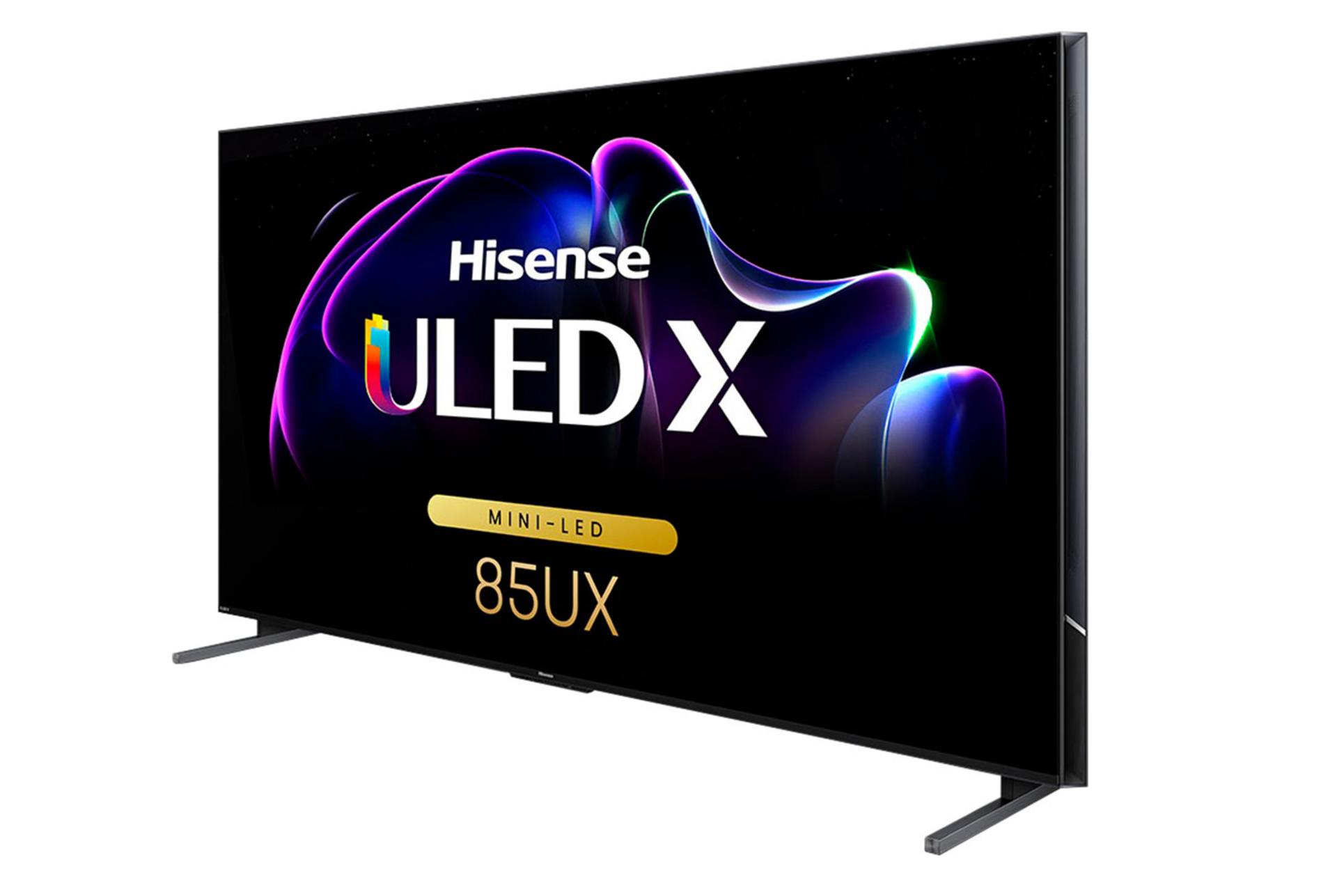 تلویزیون هایسنس Hisense 85UX نمای راست