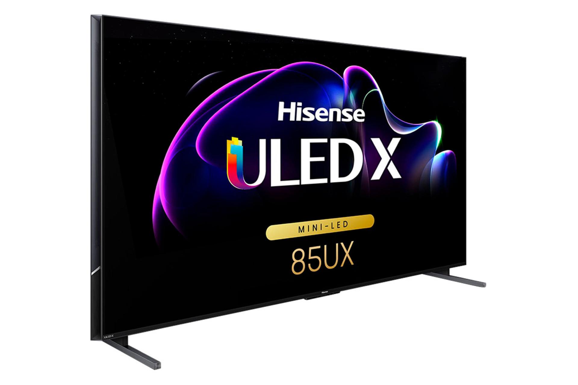 تلویزیون هایسنس Hisense 85UX نمای چپ