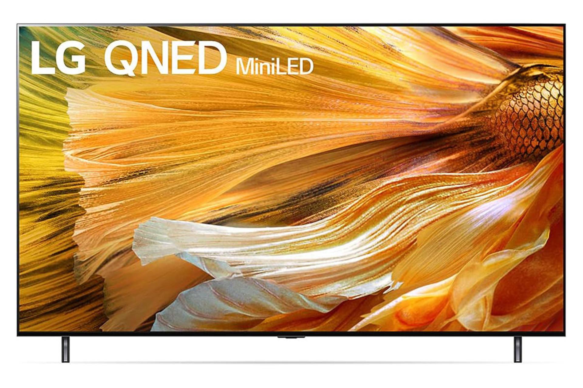 تلویزیون ال جی LG QNED90 نمای جلو