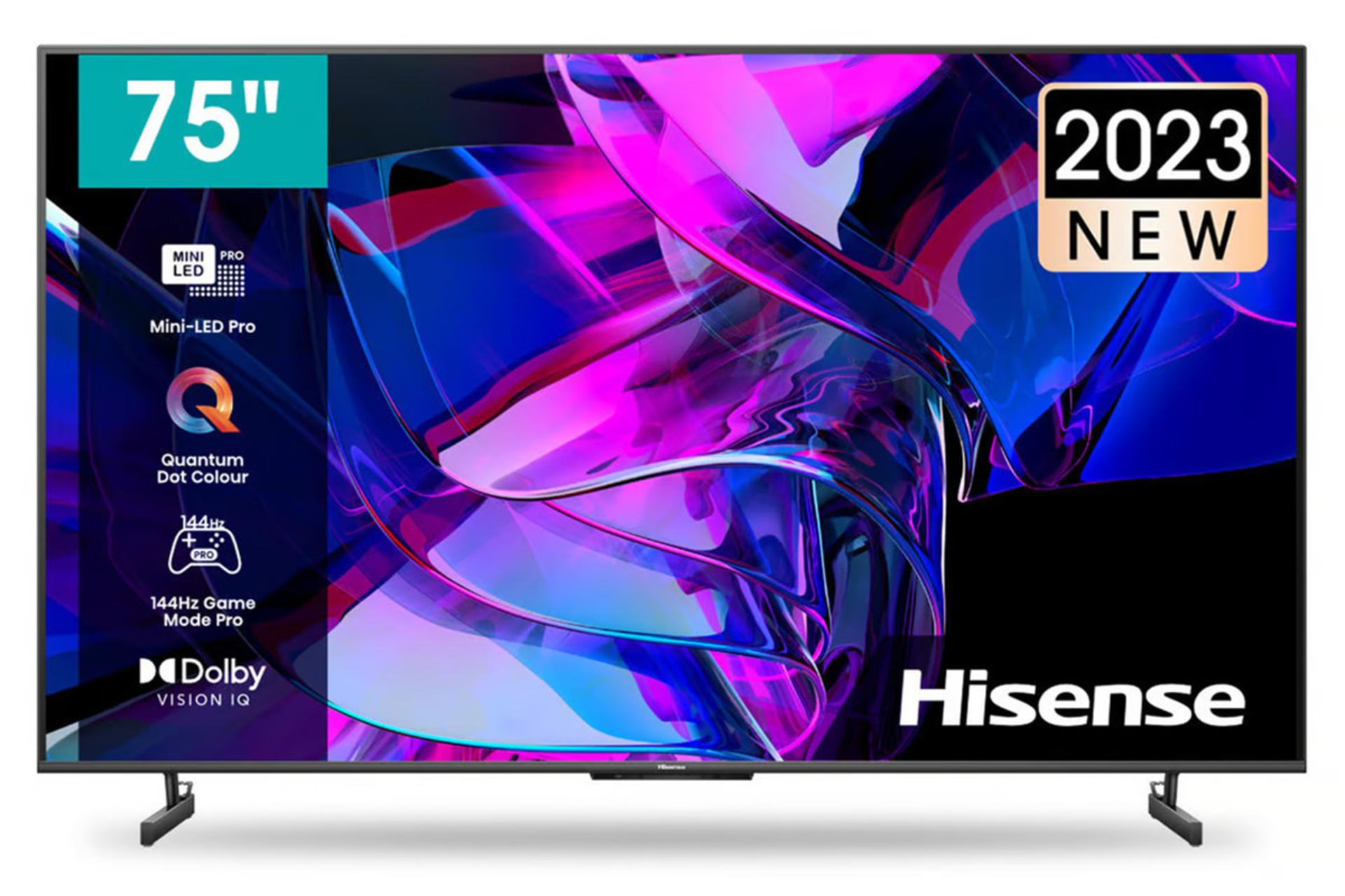 تلویزیون هایسنس Hisense 75U7K نمای جلو