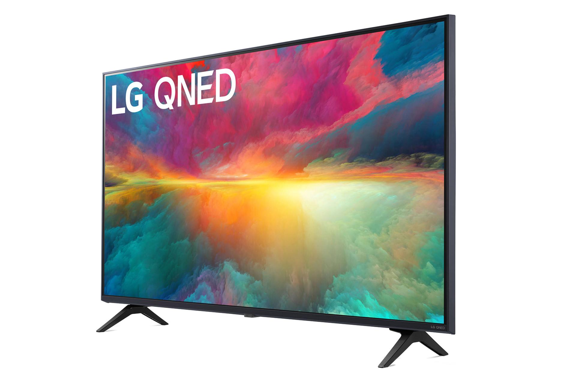 تلویزیون ال جی LG QNED81 نمای راست