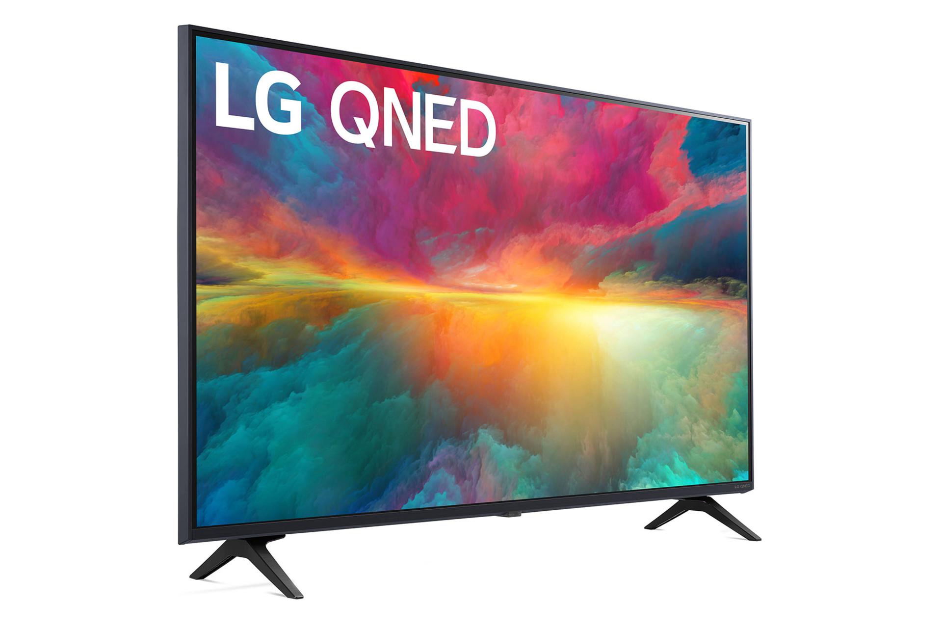 تلویزیون ال جی LG QNED81 نمای چپ