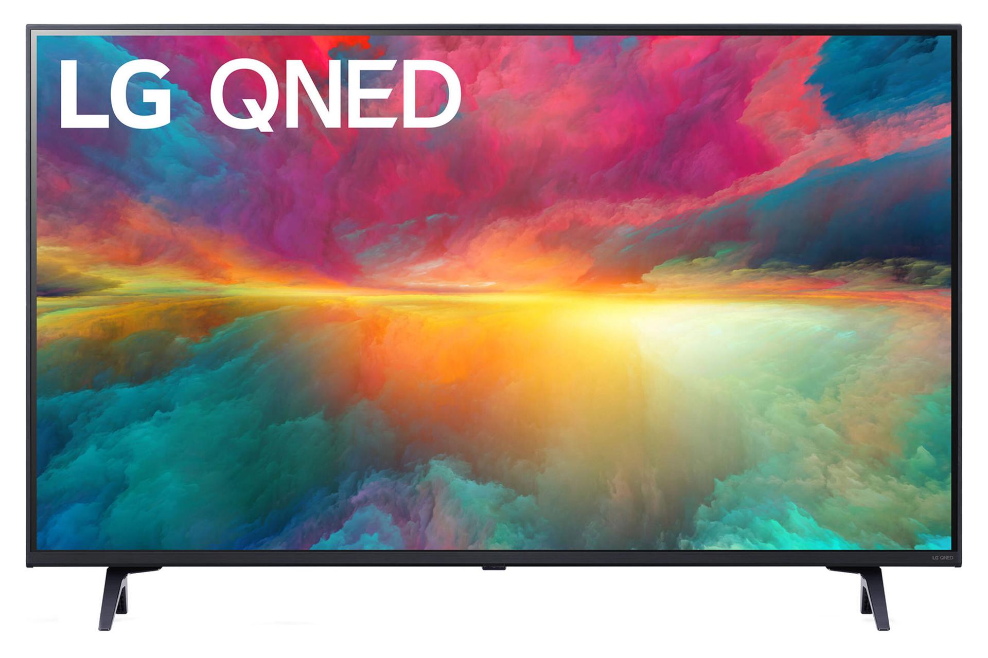 تلویزیون ال جی LG QNED81 نمای جلو