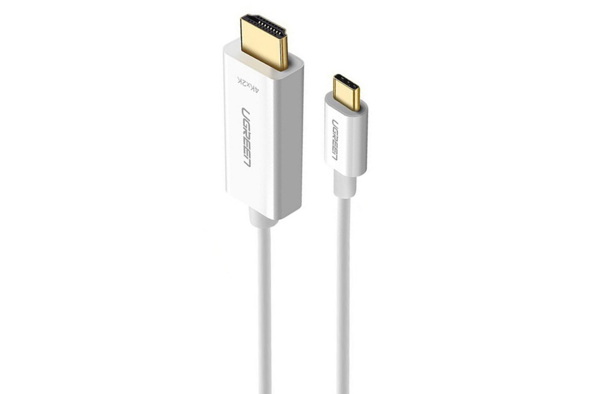 مرجع متخصصين ايران كانكتور و اتصال كابل HDMI يوگرين Type-C به HDMI مدل 30841 MM121 با طول 1.5 متر