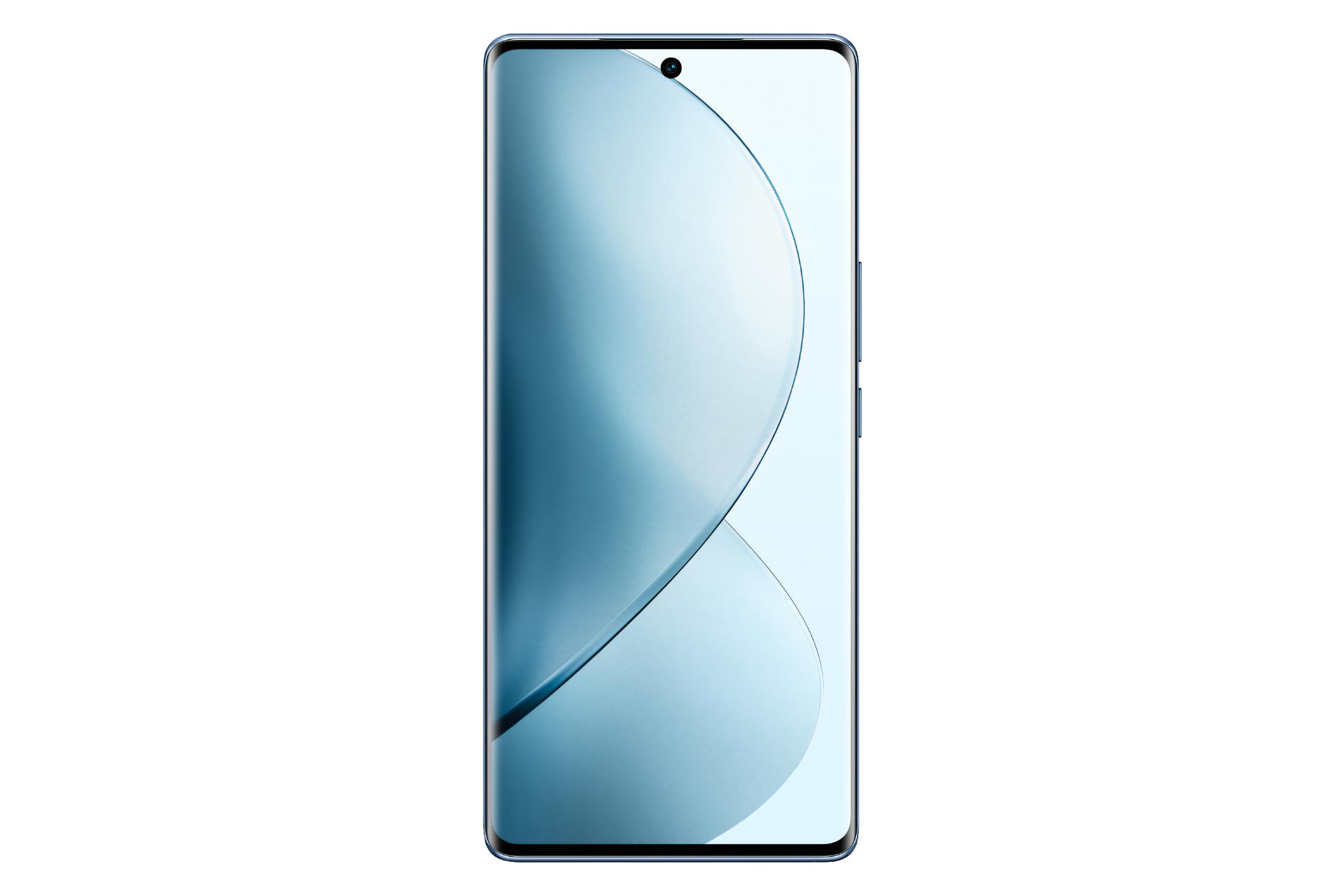 نمای پنل جلوی گوشی V29 ویوو / vivo V29 با نمایش دوربین سلفی و حاشیه های نمایشگر